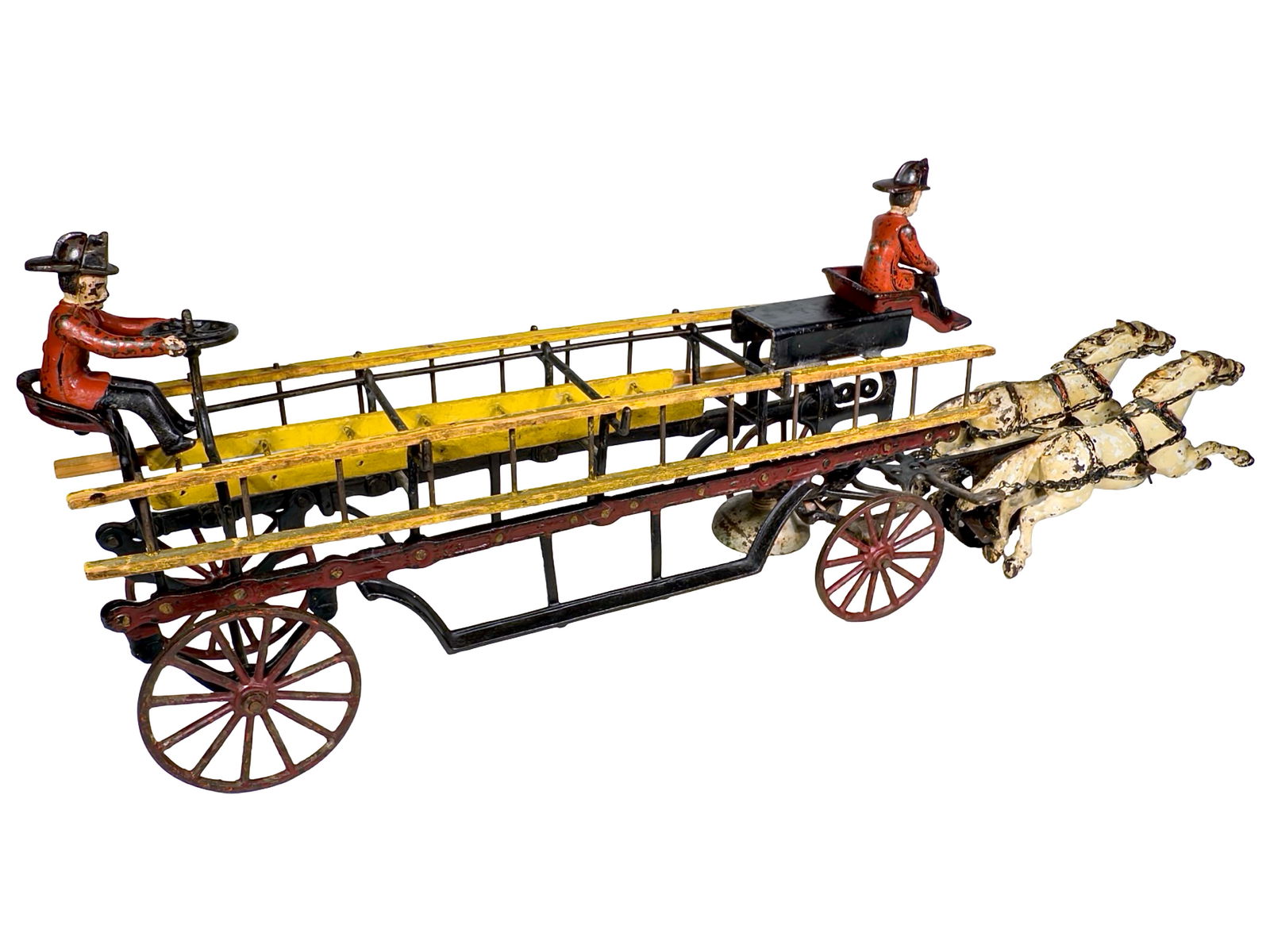 Two Horse Transitional Hook and Ladder - 5