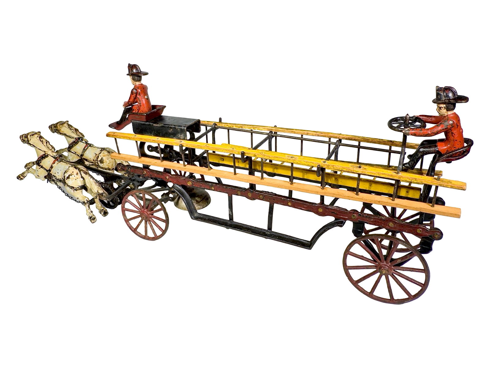 Two Horse Transitional Hook and Ladder - 6