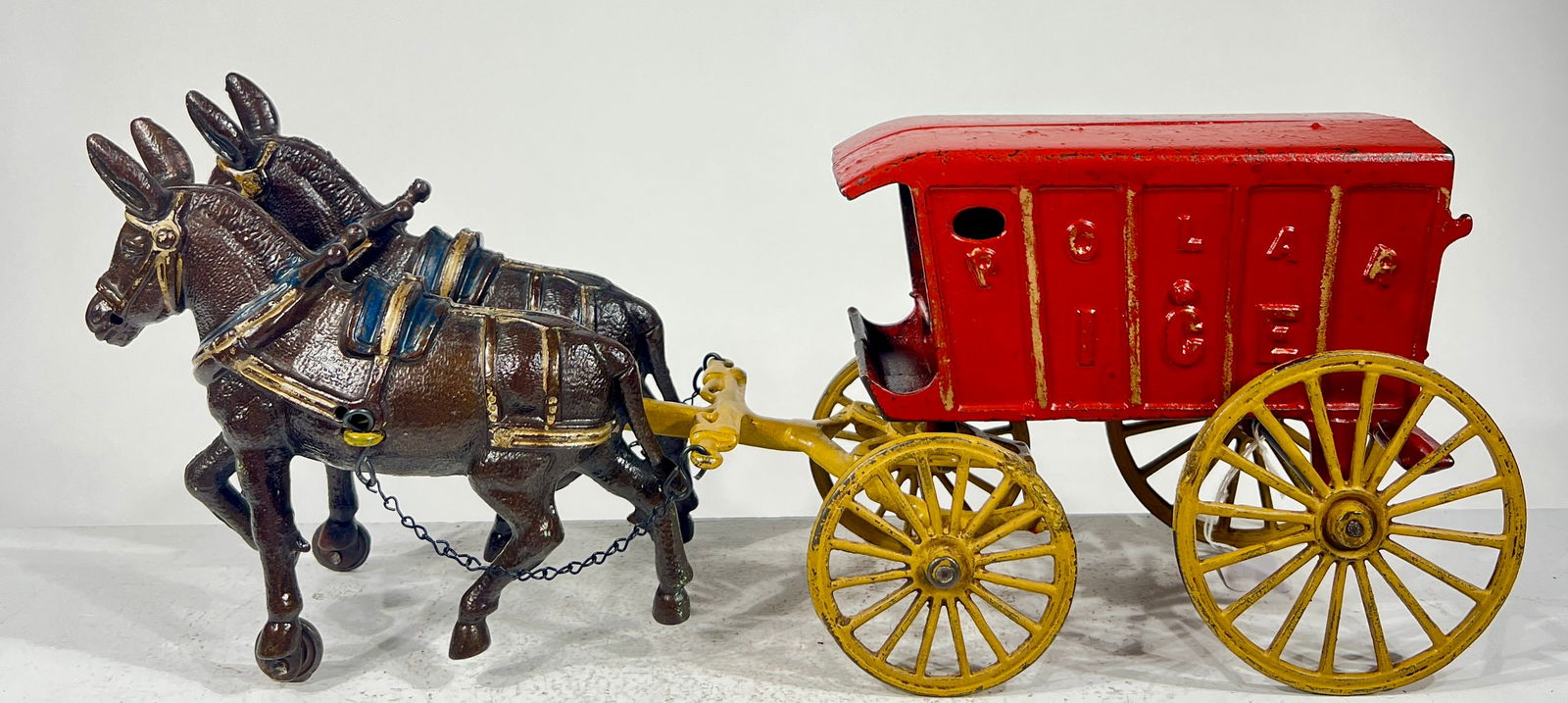 Double Mule Polar Ice Wagon (Rare) (1 of 2)