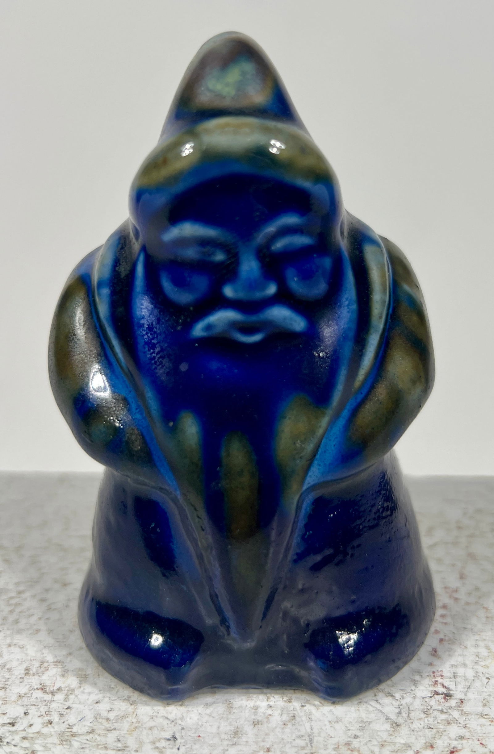 Santa Claus Porcelain Bank: German- 1930 2 3/4" T x 2 1/4" W x 2 3/4" D The Peirce Collection