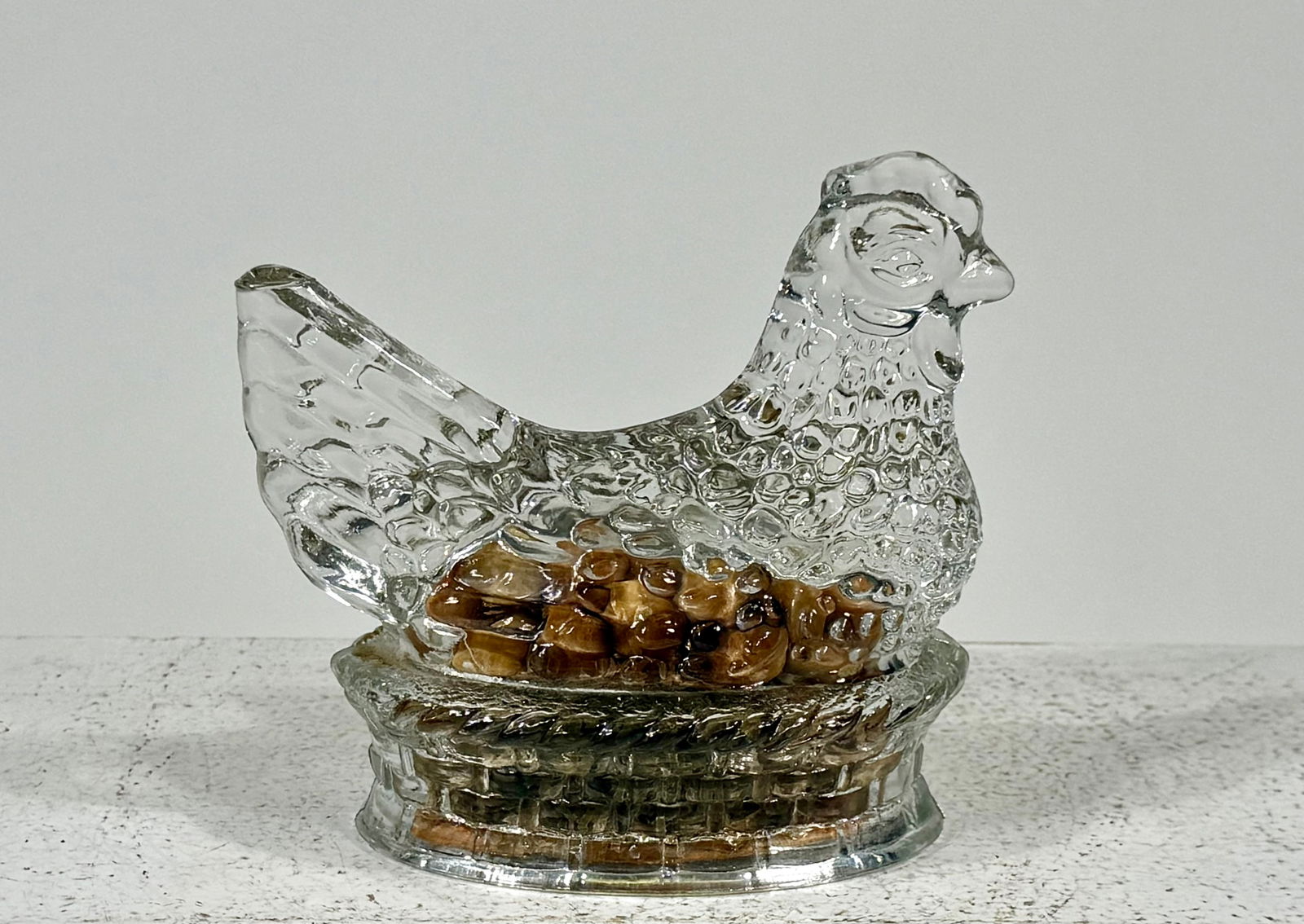 Chicken on the Nest Candy Container (1 of 3)