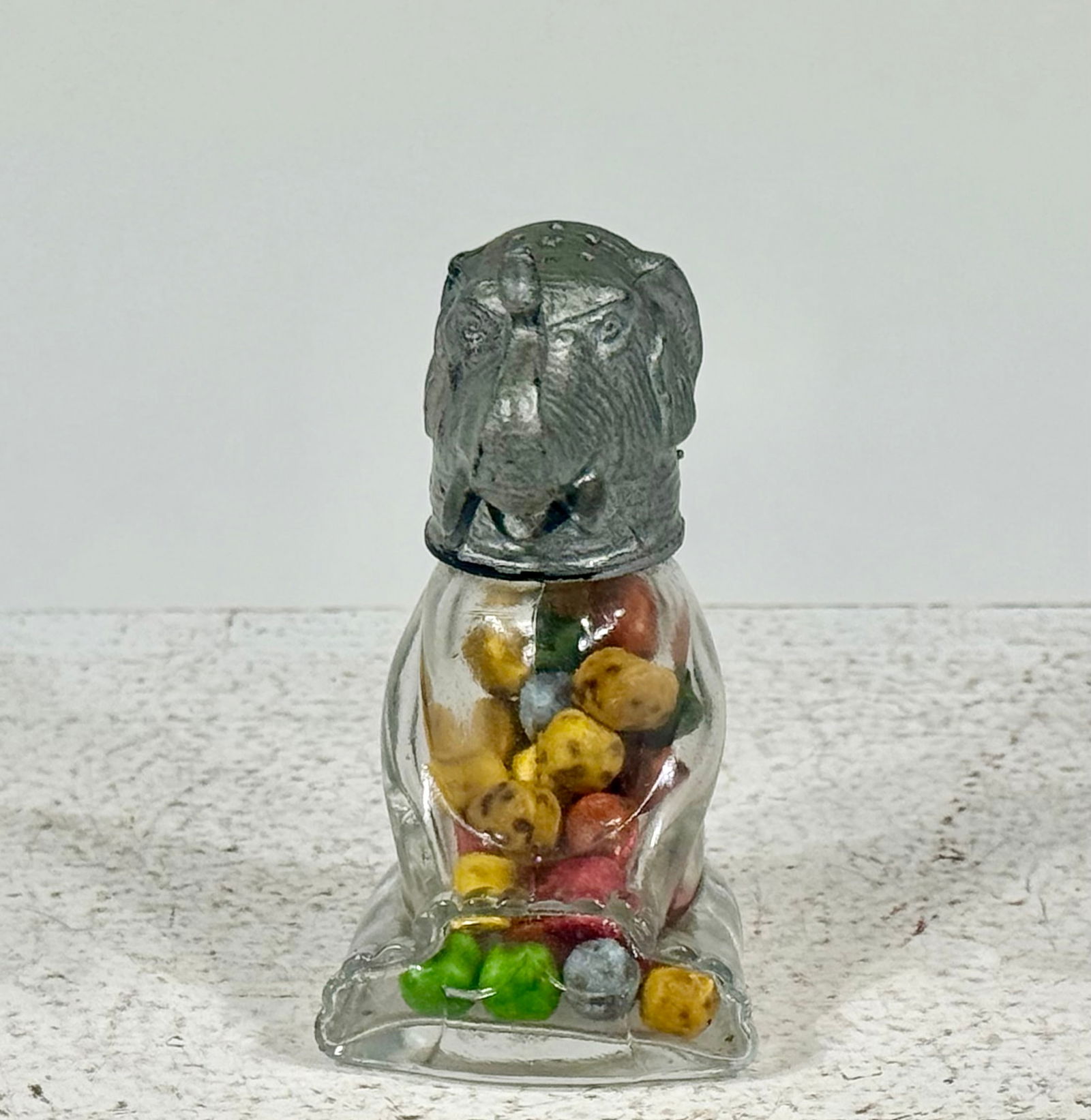 Small Elephant Candy Container (When empty can be used as salt-shaker) (1 of 4)