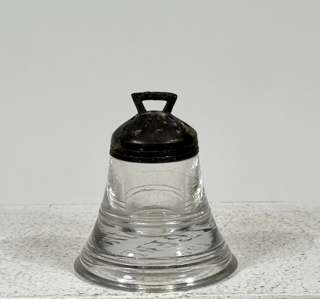 Glass Centennial Liberty Bell Candy Container 1776-1876 (1 of 3)