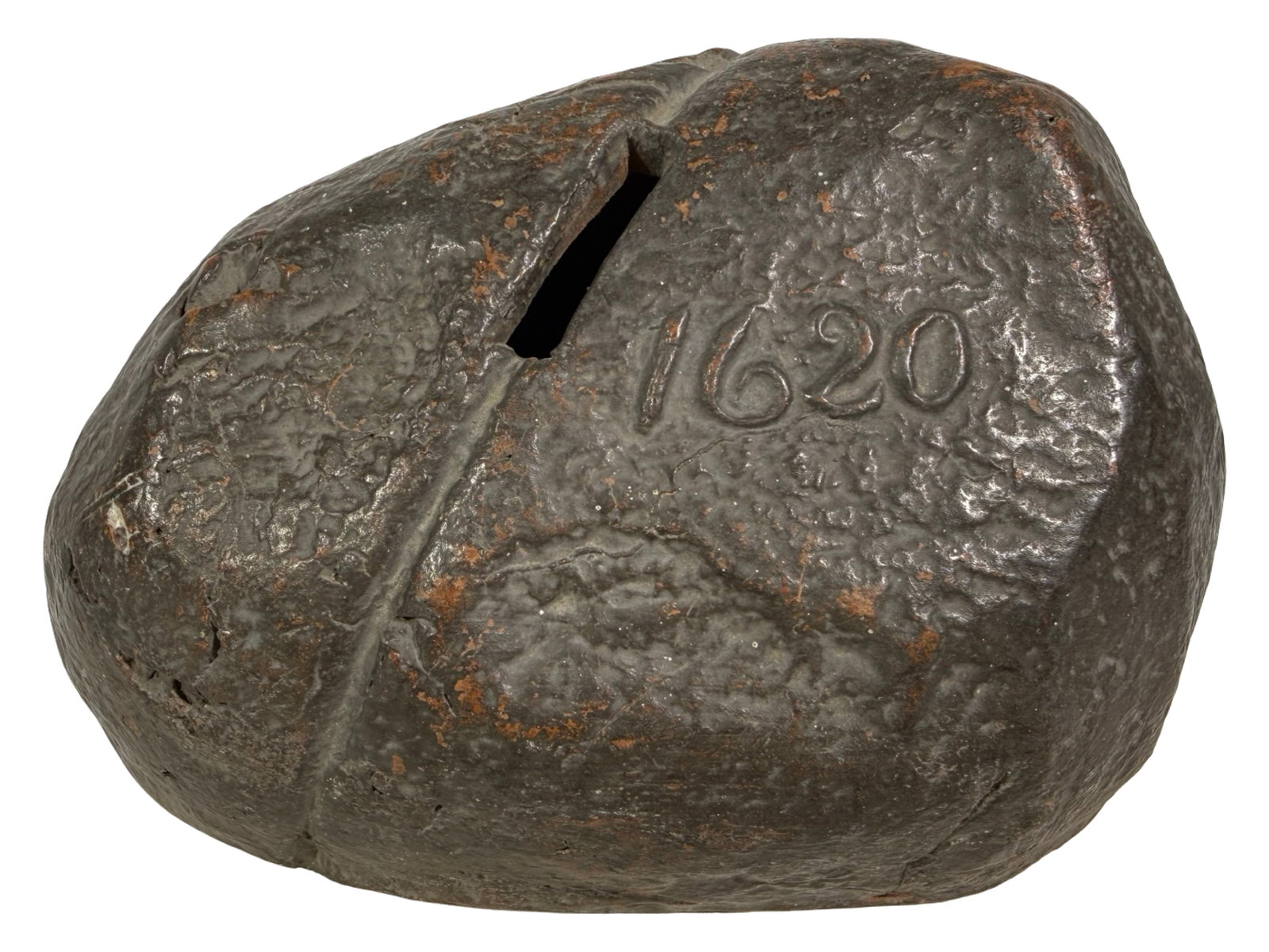 Plymouth Rock Pottery Bank: American - 1900's.