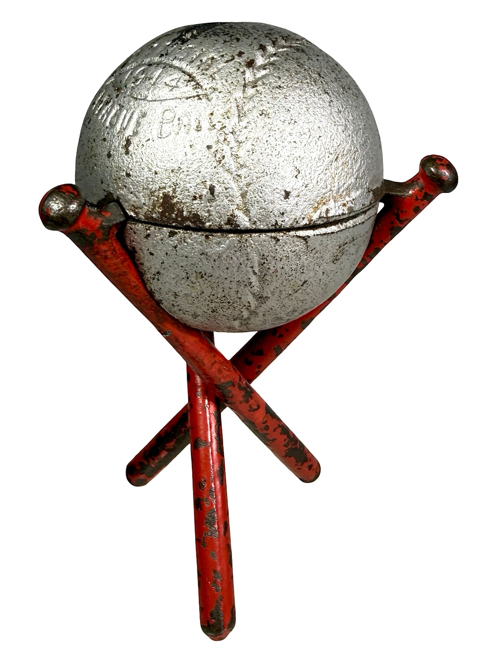 Baseball on Three Bats - 3