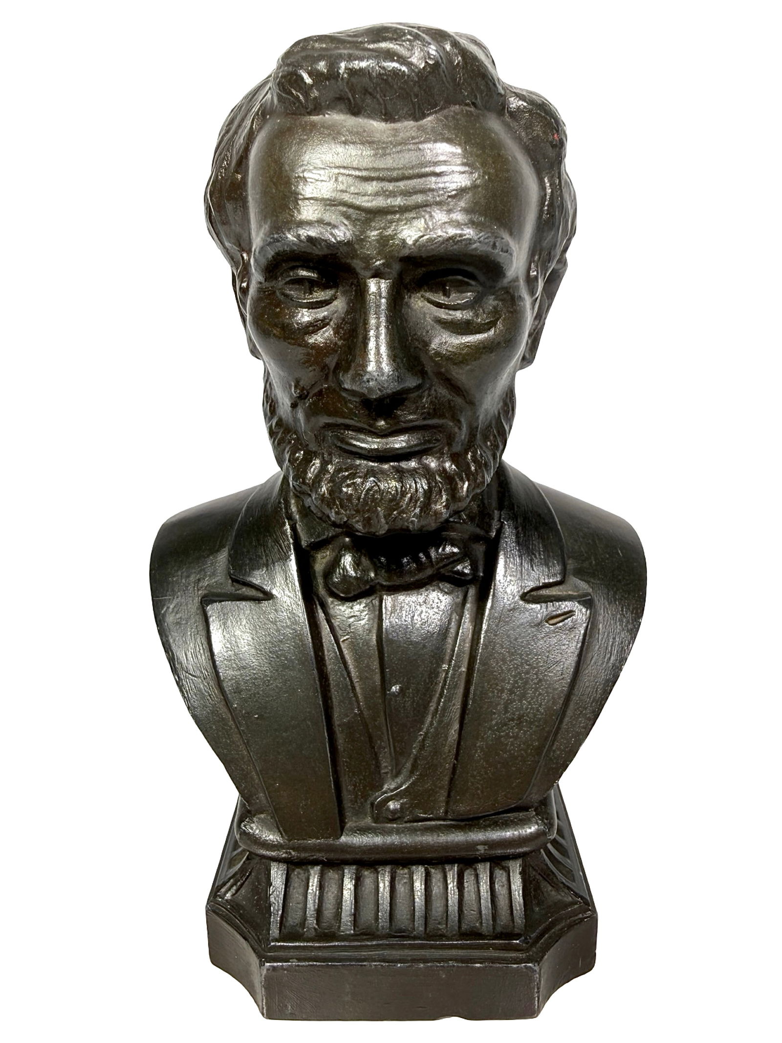 Abraham Lincoln Bust Bank for Farmer Merchant Bank (1 of 6)