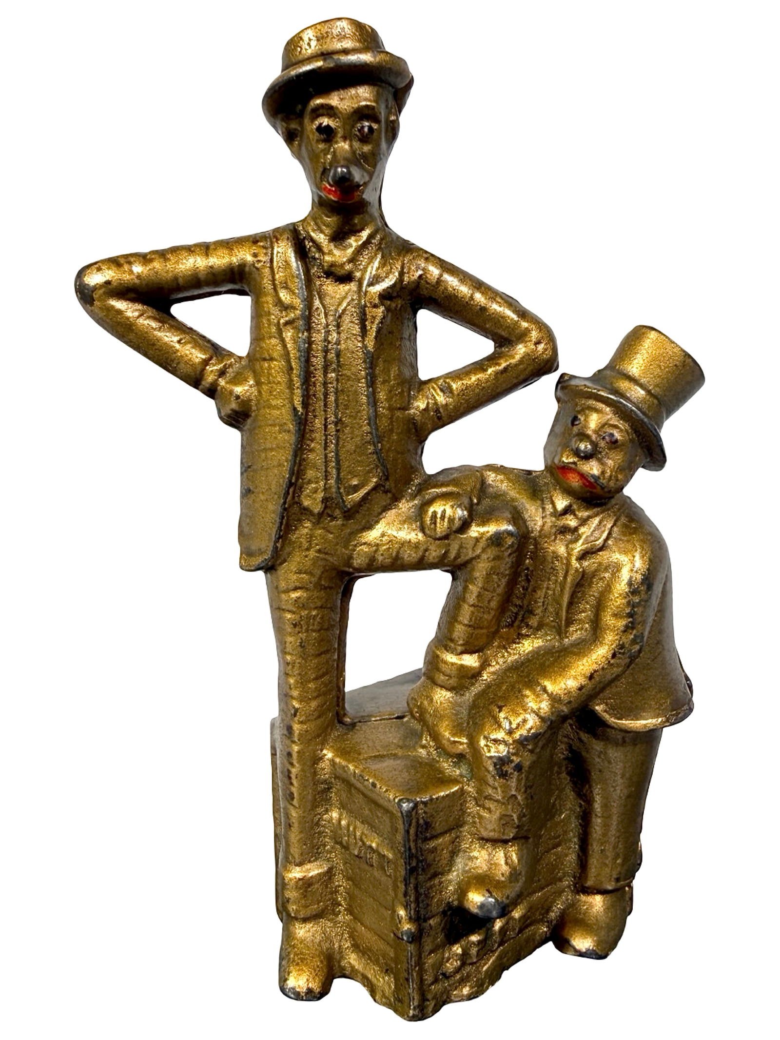 Mutt & Jeff Bank: By A. C. Williams Company. Ravenna, Oh. - 1910. 5 1/4" Tall.