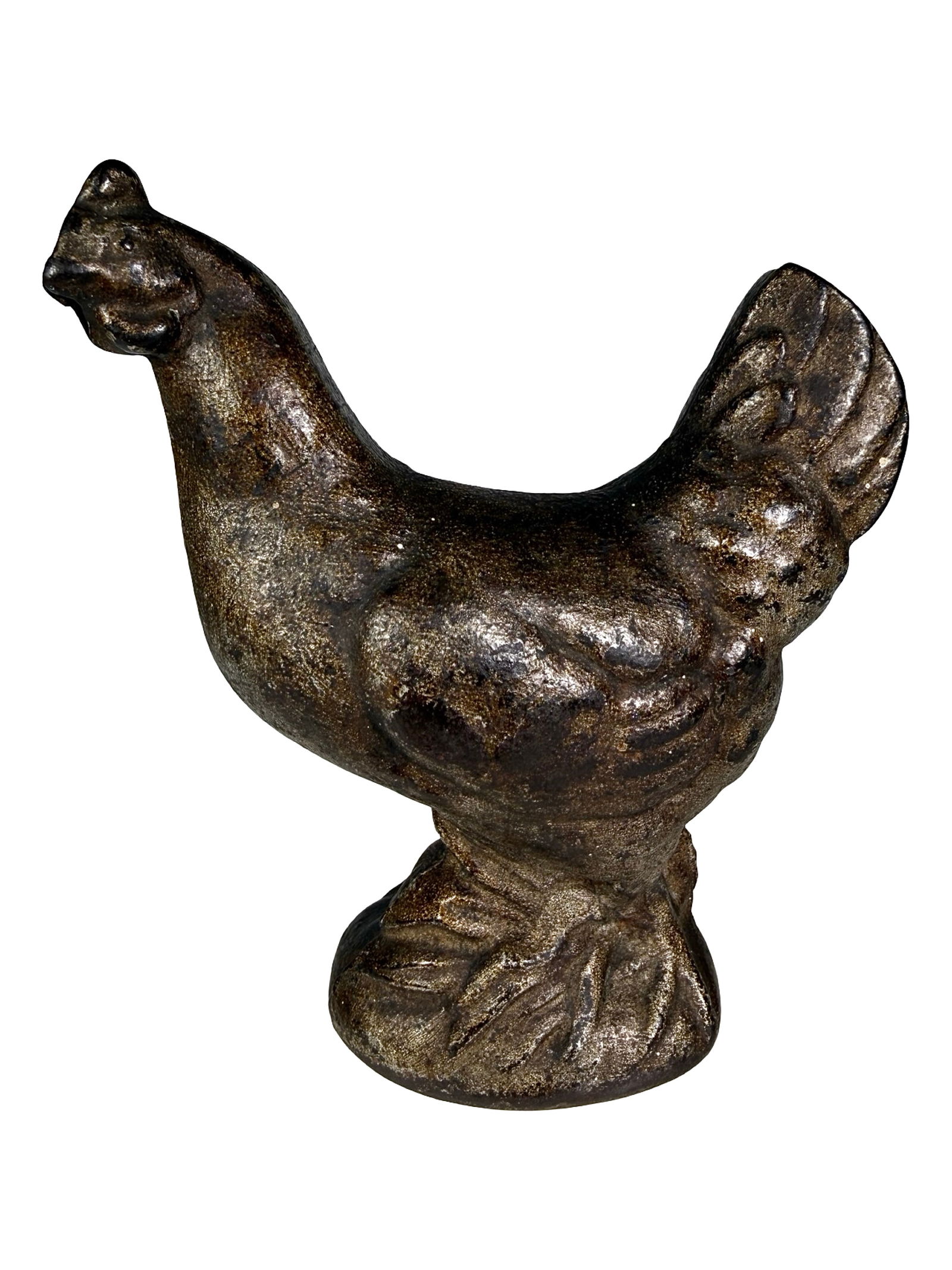 Hen Bank: American - 1920. 6" Tall x 5" Long.