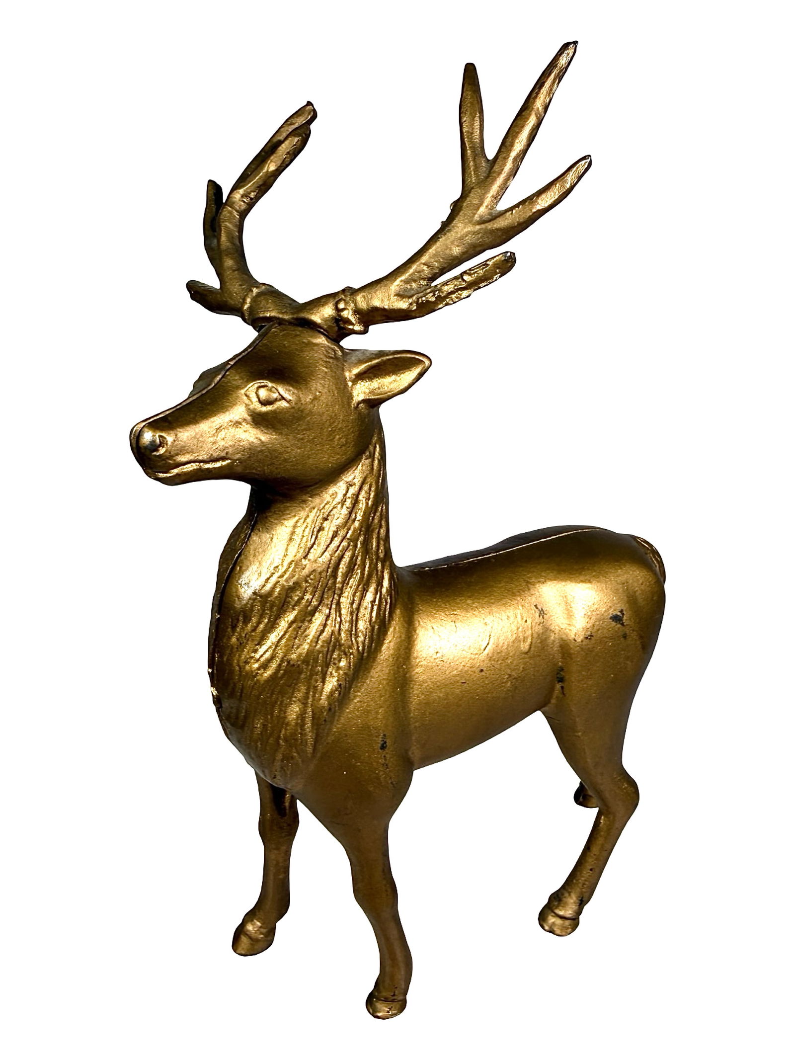 Stag - Large Version: Made by Arcade Mfg. Co. Freeport, IL - 1920. 9" Tall x 6 1/2" Long.