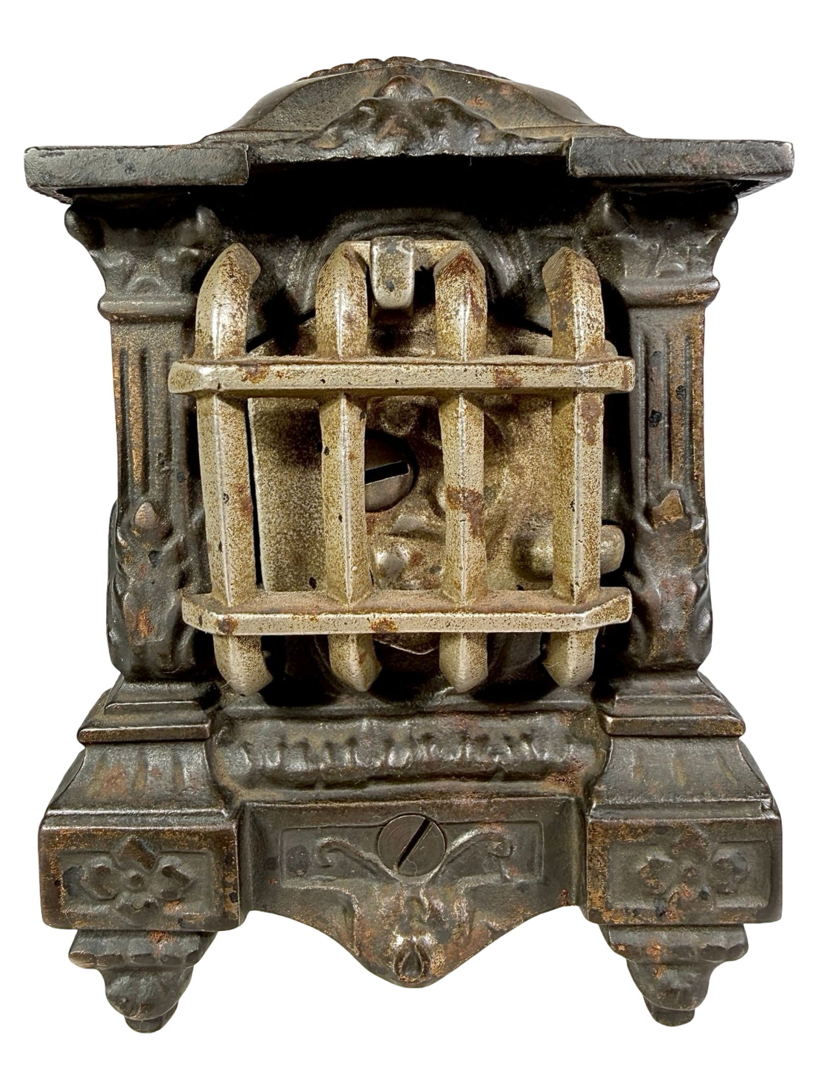 Hexagonal Door Safe with Grill (1 of 7)