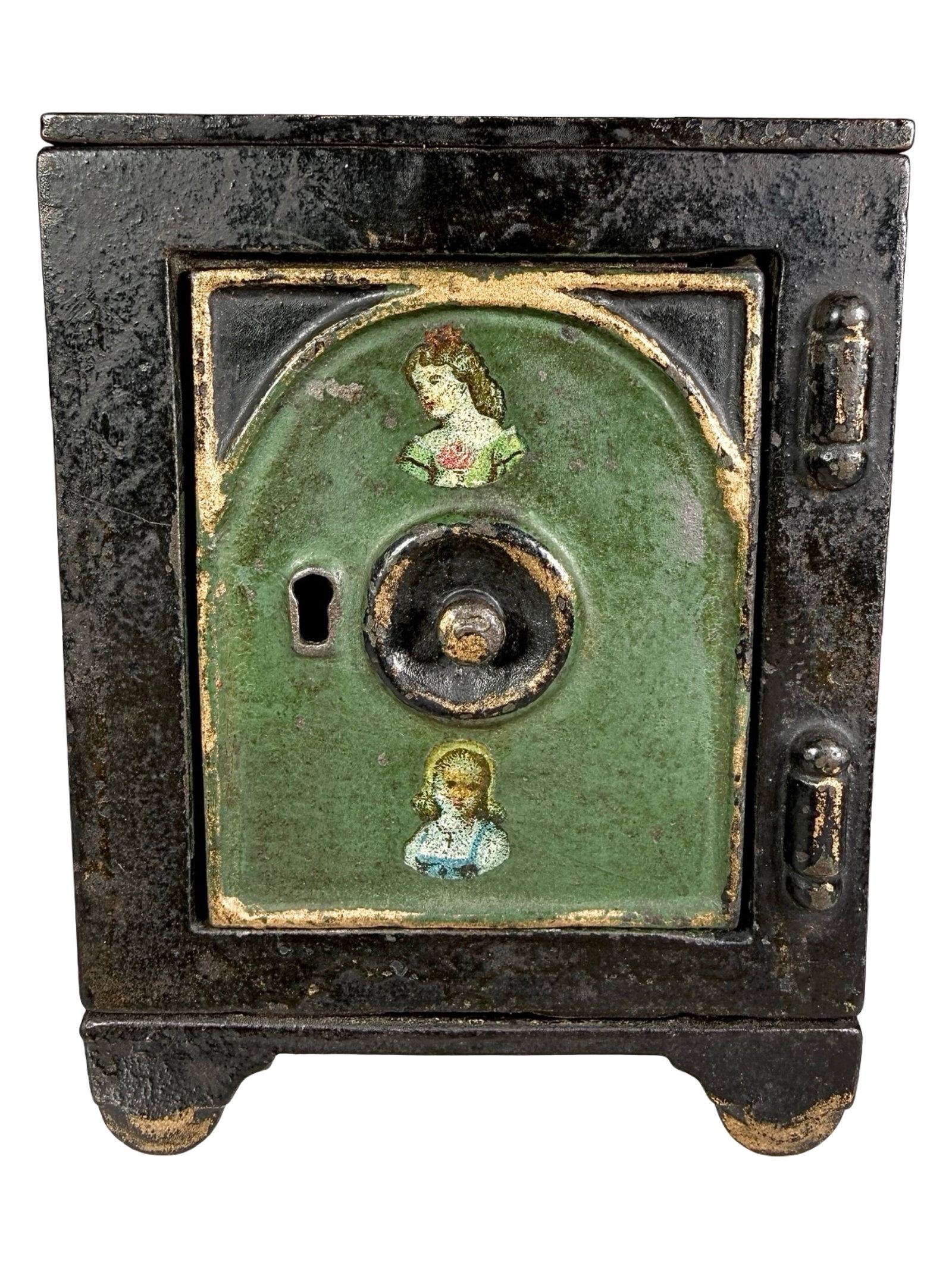 Arched Door Safe Bank with Round Knob & Decals (1 of 6)