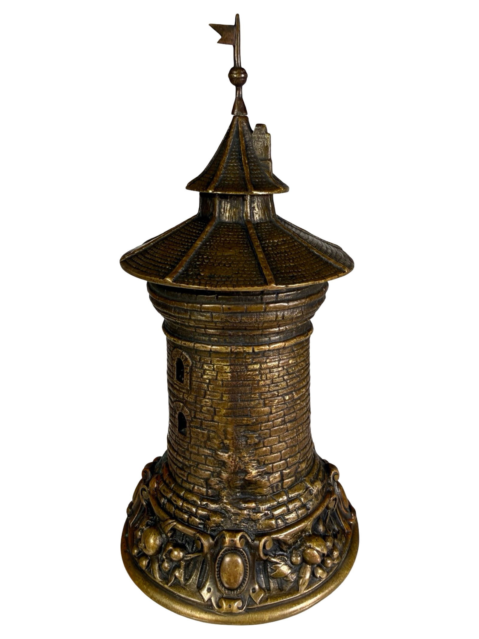 Circular Tower with Flag (1 of 6)