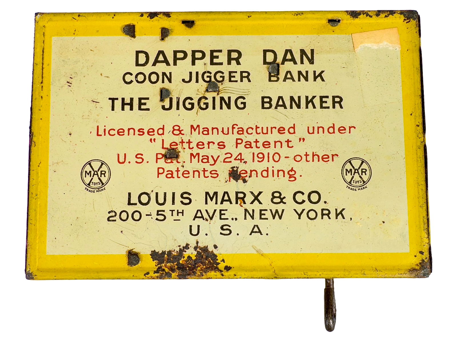 Dapper Dan Dancer Bank - 7