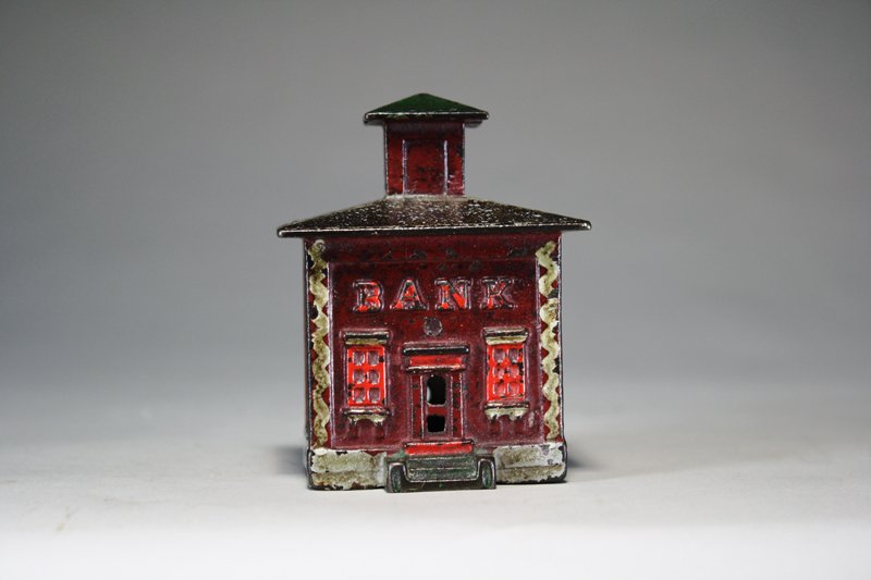 Cupola – Small, Brown Archiectural Bank: J. & E. Stevens Company Connecticut – Circa 1872 Material: Cast Iron