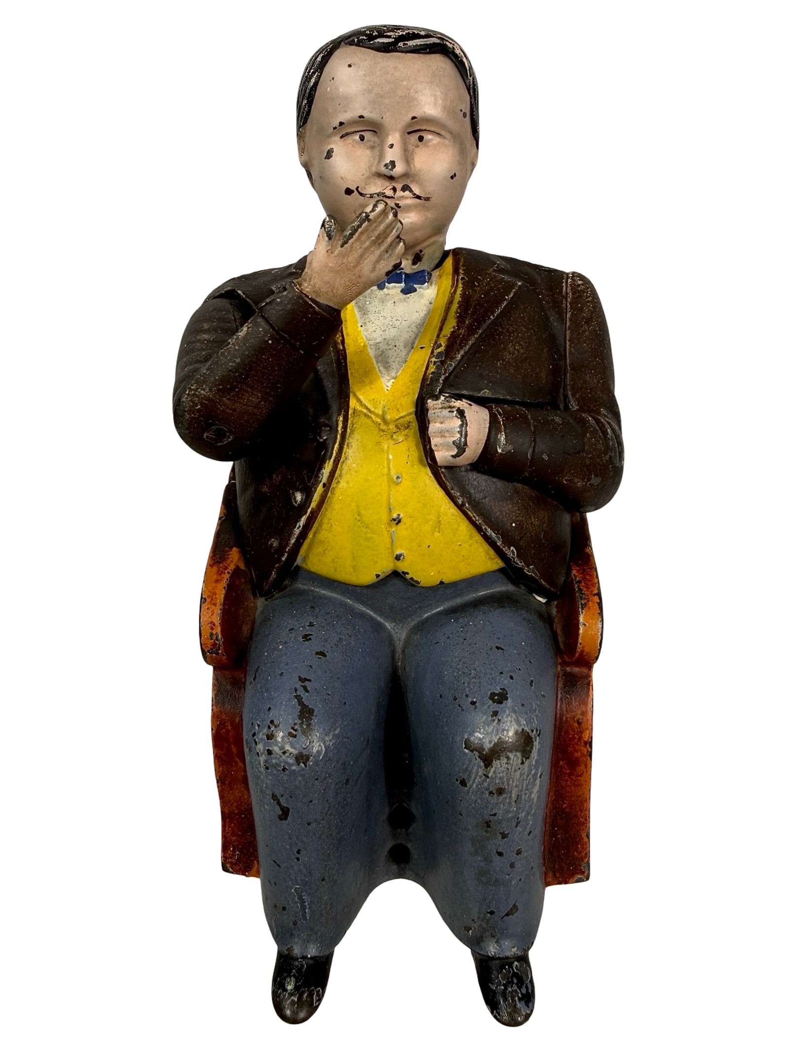 Tammany, Brown Coat - Cast Iron Mechanical Bank (1 of 6)