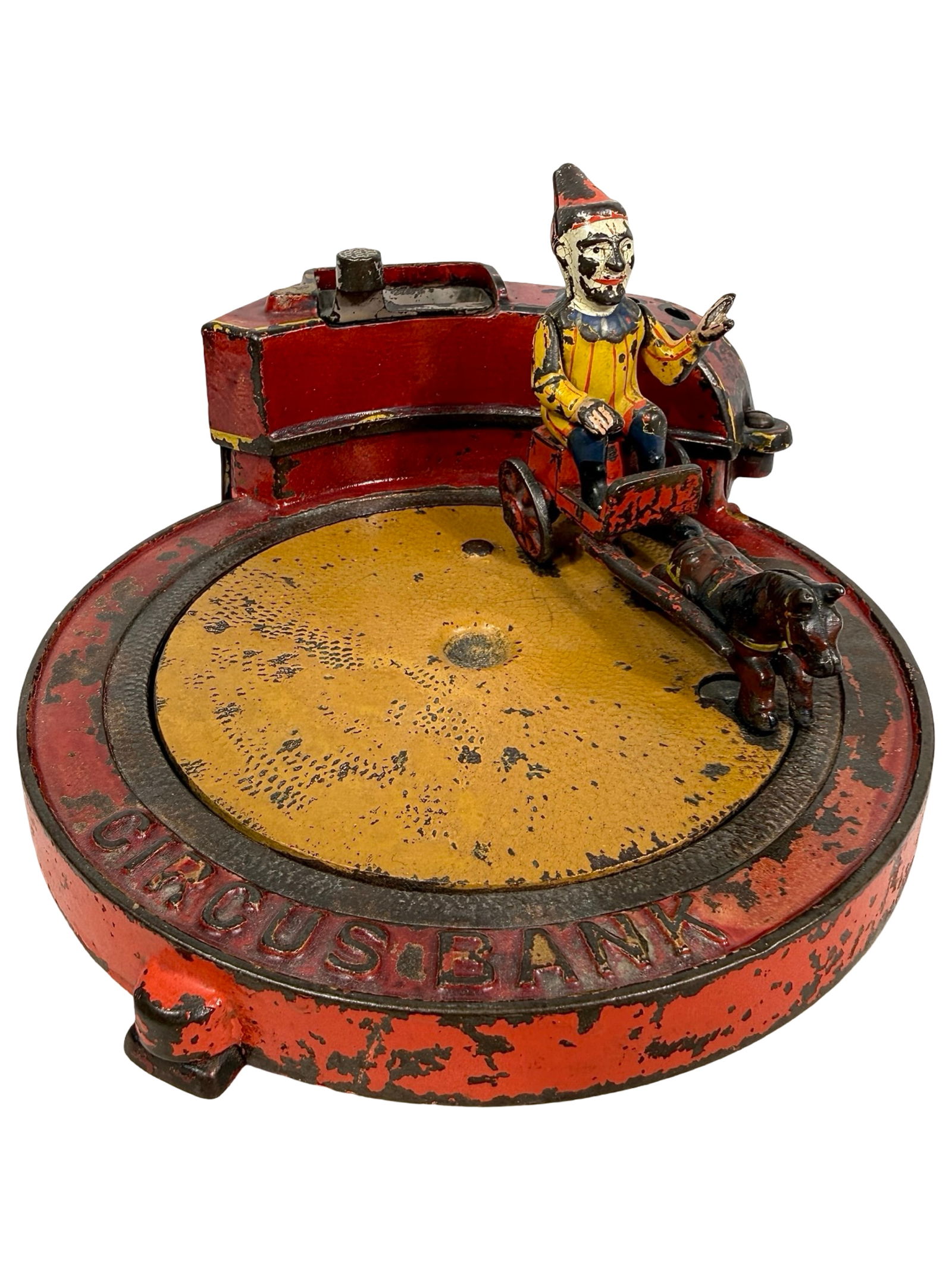 The Circus Bank Cast Iron Mechanical Bank - Very Scarce (1 of 8)