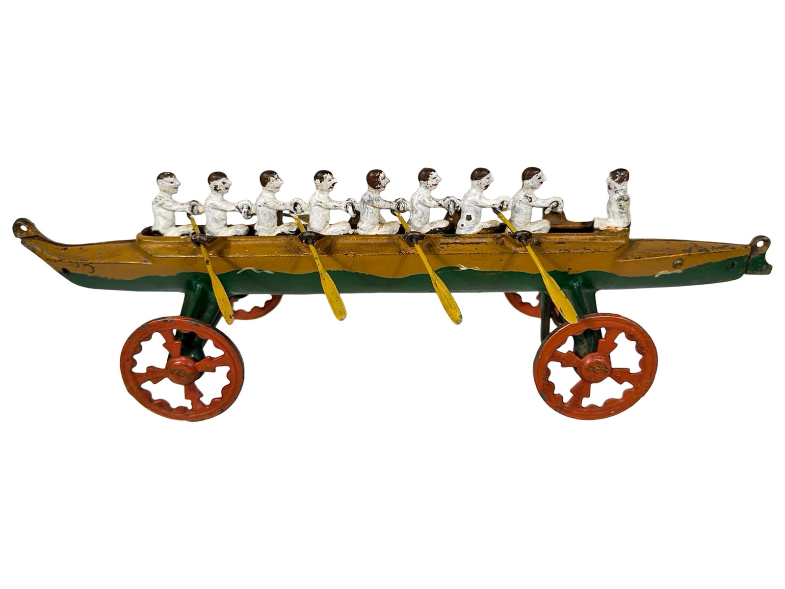 Eight Man Racing Scull - Figures in Army White - Scarce (1 of 11)