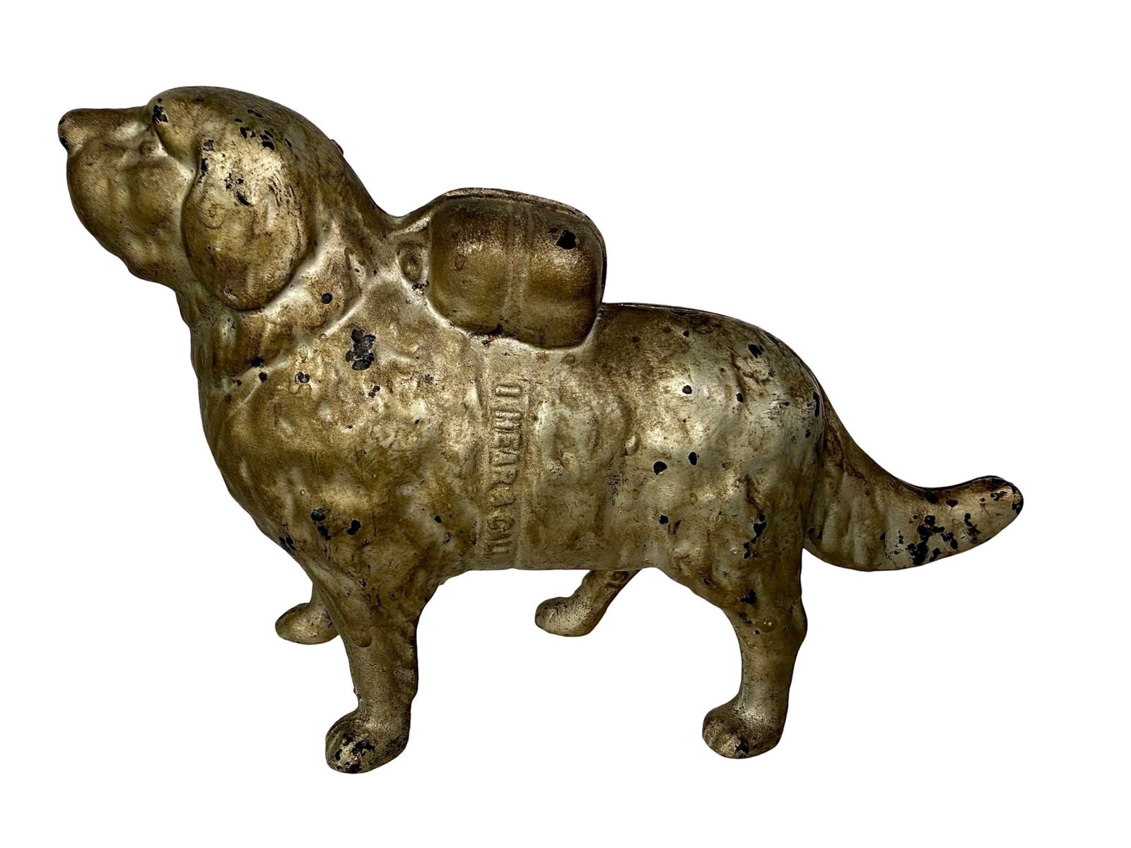 Dog - I Hear a Call Bank: A.C. Williams Company - Ravenna, OH. 1910 - 5"T x 8 1/2"L