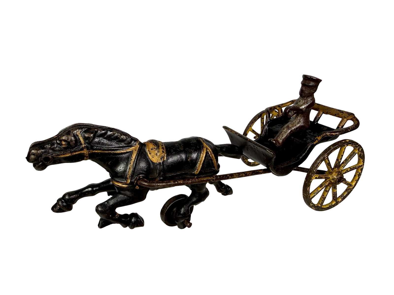 Road Cart: Wilkins Hardware - Keene, NH. 1910 - 8 1/2"L x 4"T x 3 1/2"D - The Olshefski Collection