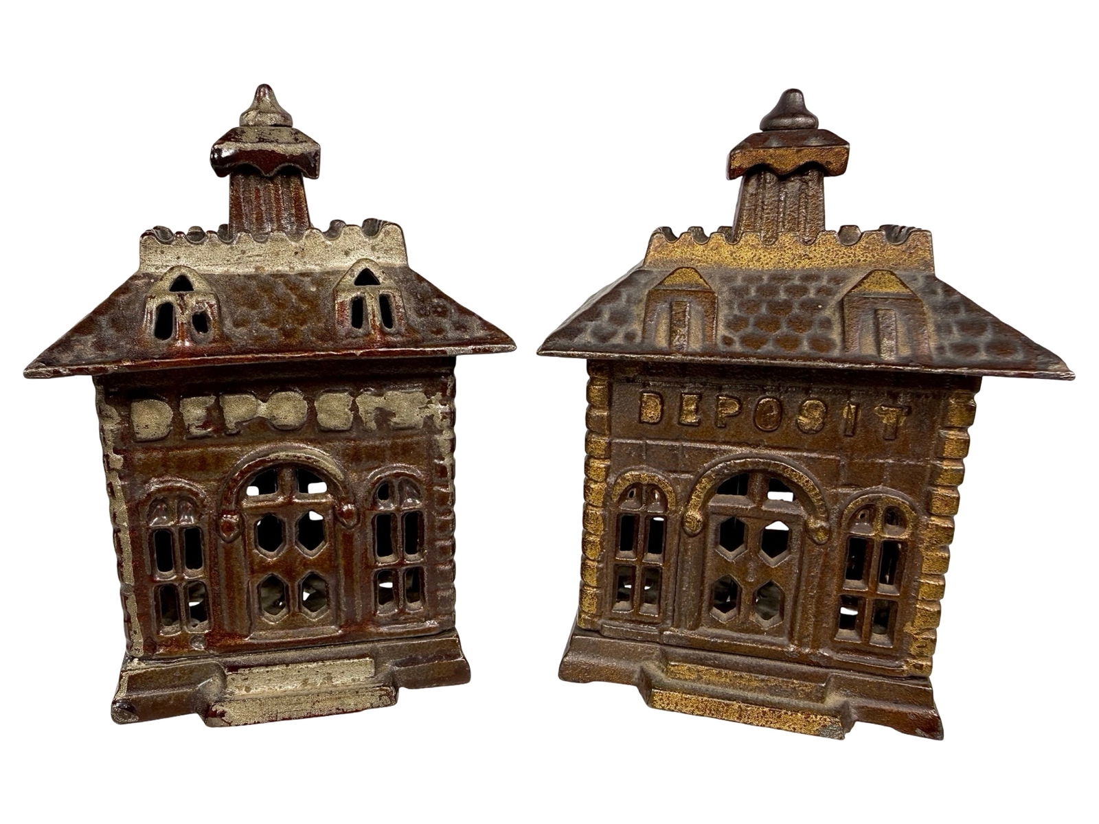 Deposit Banks - Small and Large letters - 2: Grey Iron Casting Co. - Pennsylvania 1900 - 4 1/4"T - Clayton Luther Collection