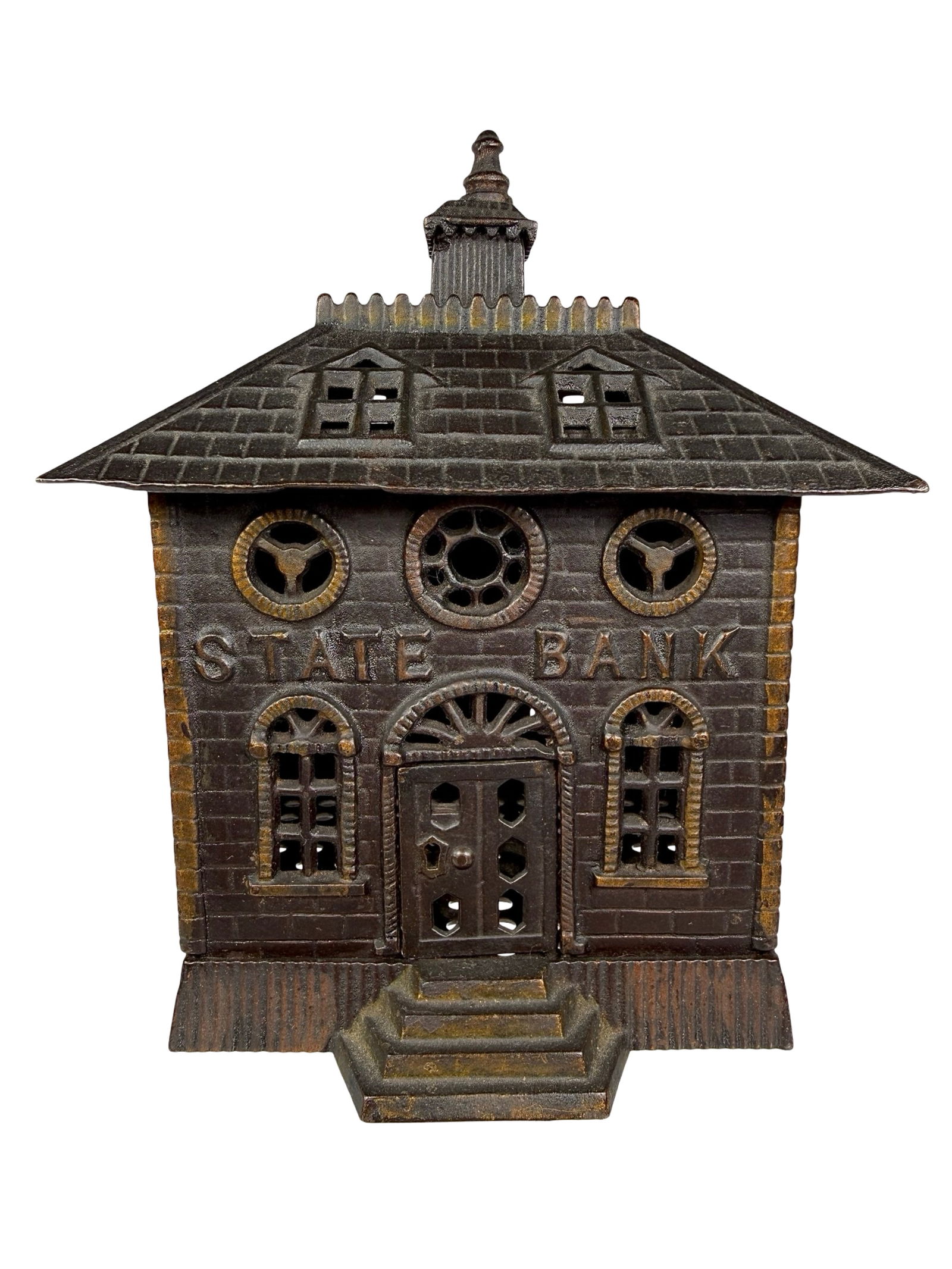 State Bank - Largest Size: Kenton Hardware - Kenton, OH. 1899 - 8 1/2"T x 6 3/4"W - Clayton Luther Collection