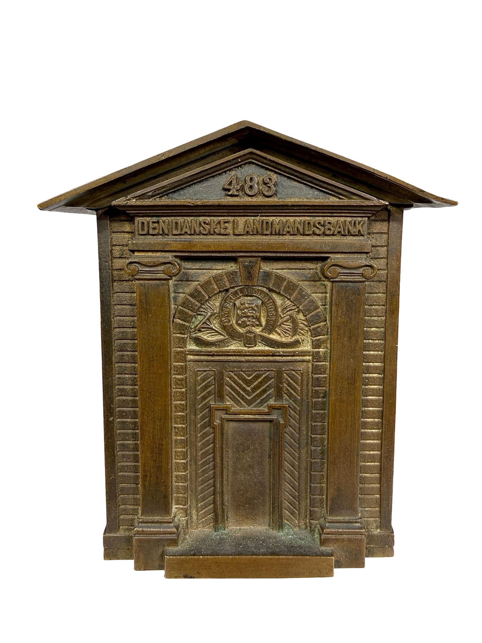 Den Danske Bank: Swedish 1920's - 4 1/2"T x 4"W