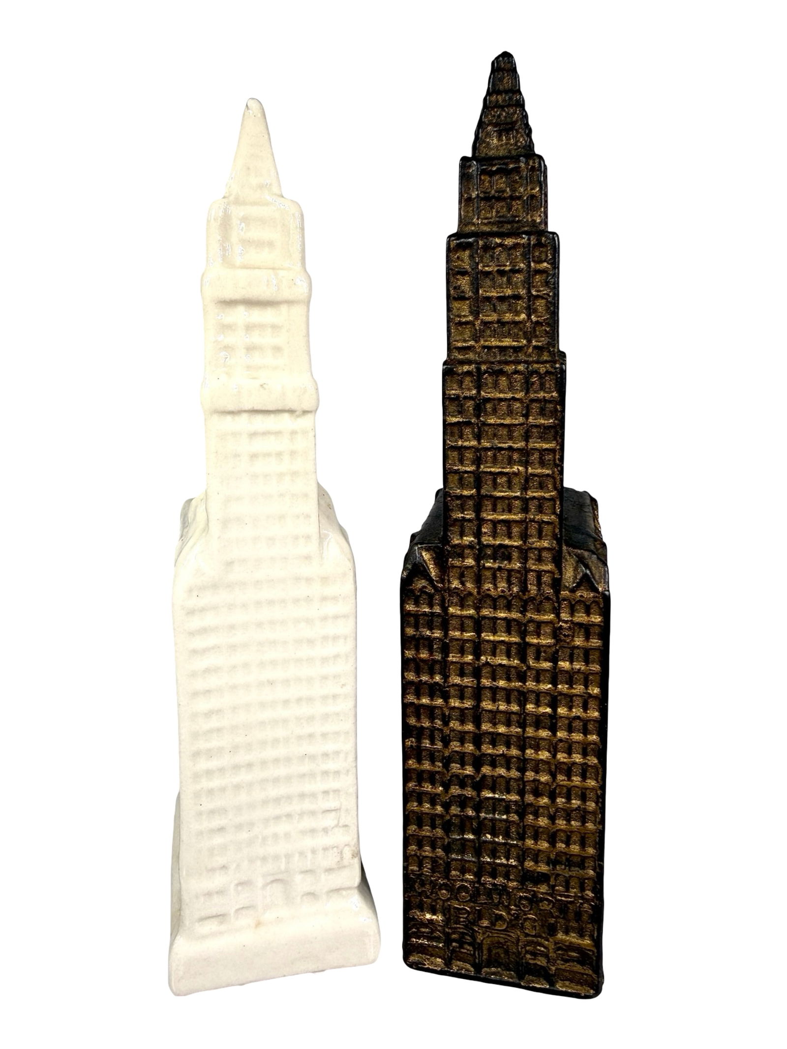 Two Woolworth Buildings - Cast Iron / Ceramic (1 of 13)