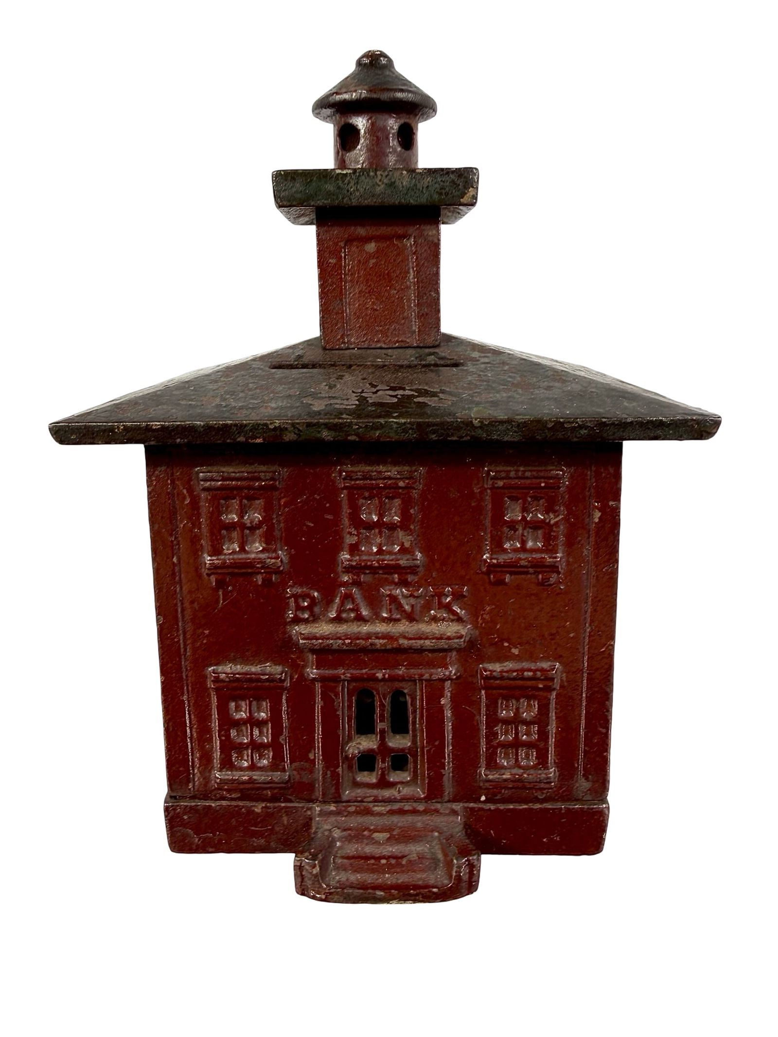 English Cupola Bank: Chamberlain & Hill Ltd. - England 1890 - 6 3/8" T x 4 3/8" W