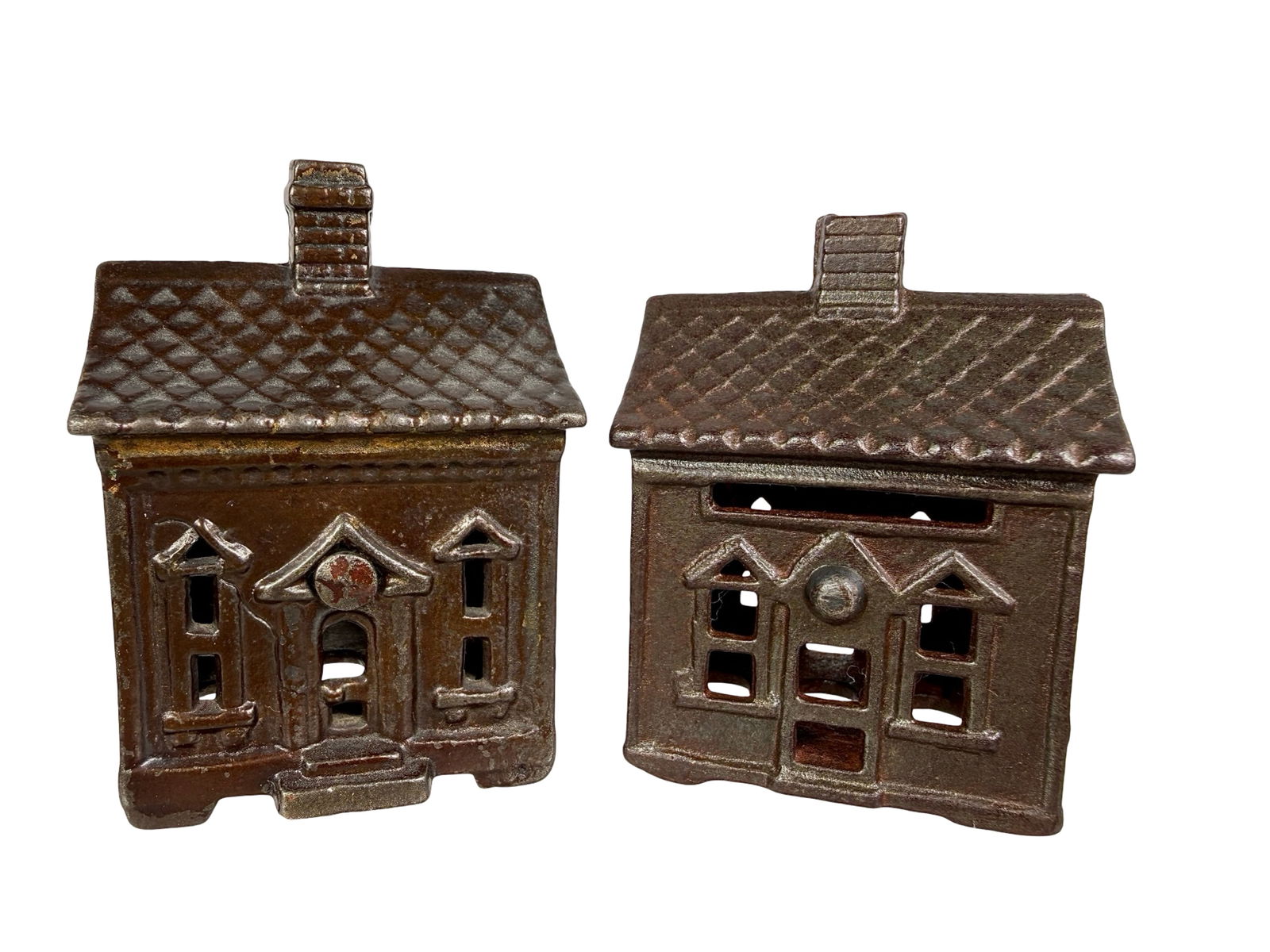 Quadratoil/One Story House: American 1890's - 3"T x 2 1/4"W - The Tom Kellogg Collection