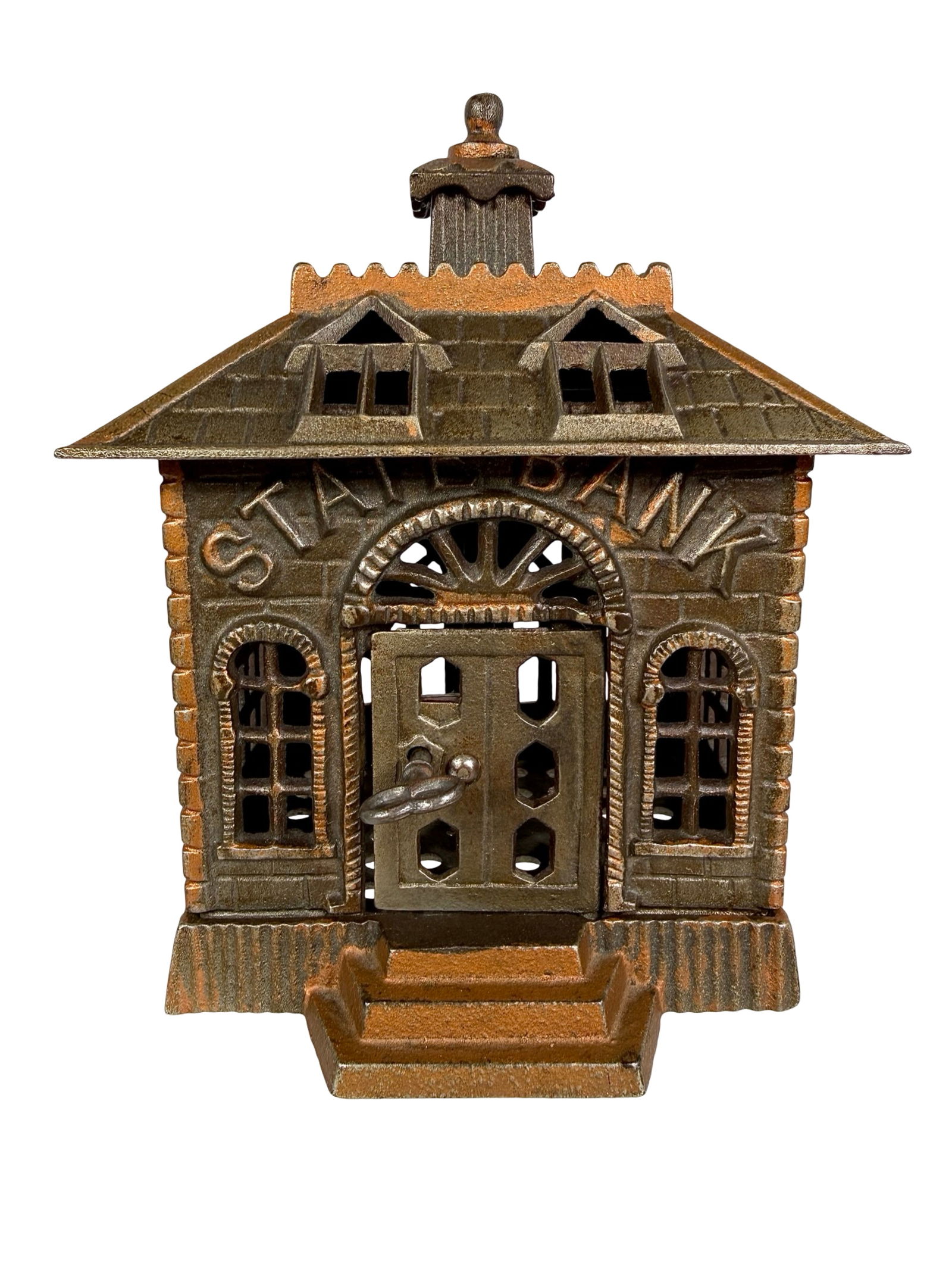 State Bank with KLD: Kenton Hardware - Kenton, OH. 1900- 6"T x 4 1/2"W -The Tom Kellogg Collection