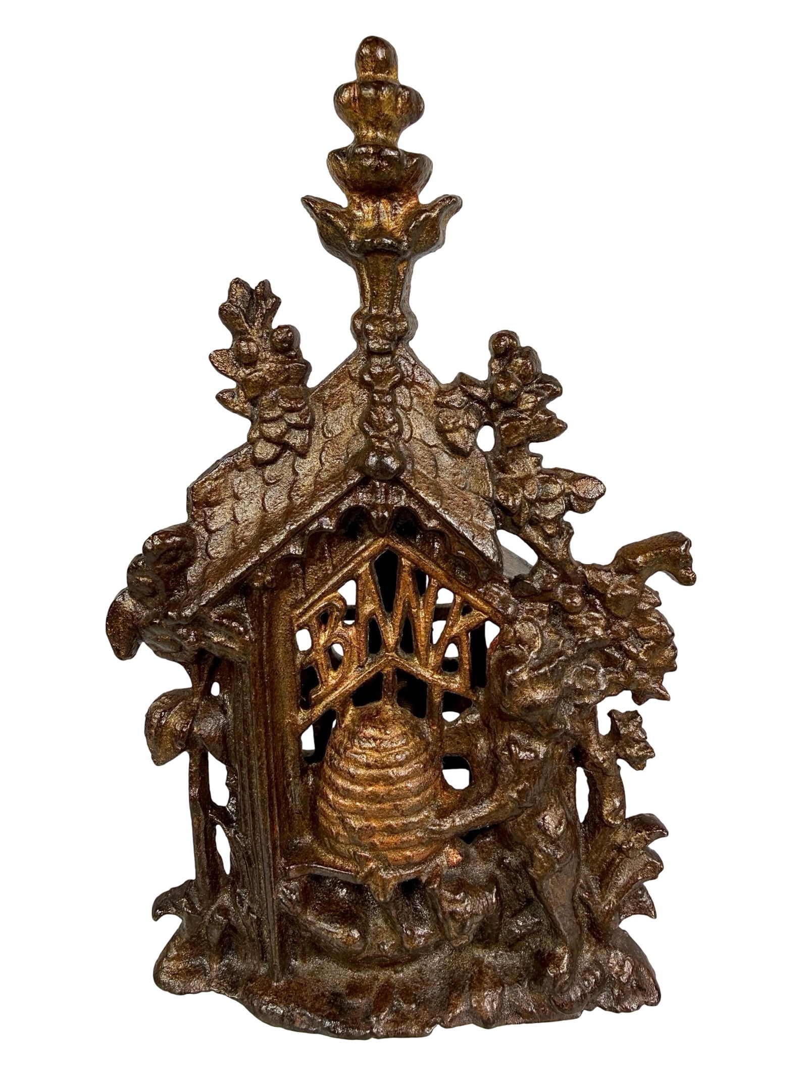 Bear Stealing Honey: Sydenham and McDustra- English 1908- 7"T x 4 1/2"W -The Tom Kellogg Collection