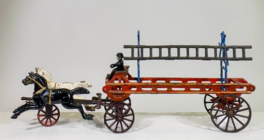 Two Horse Ladder Truck