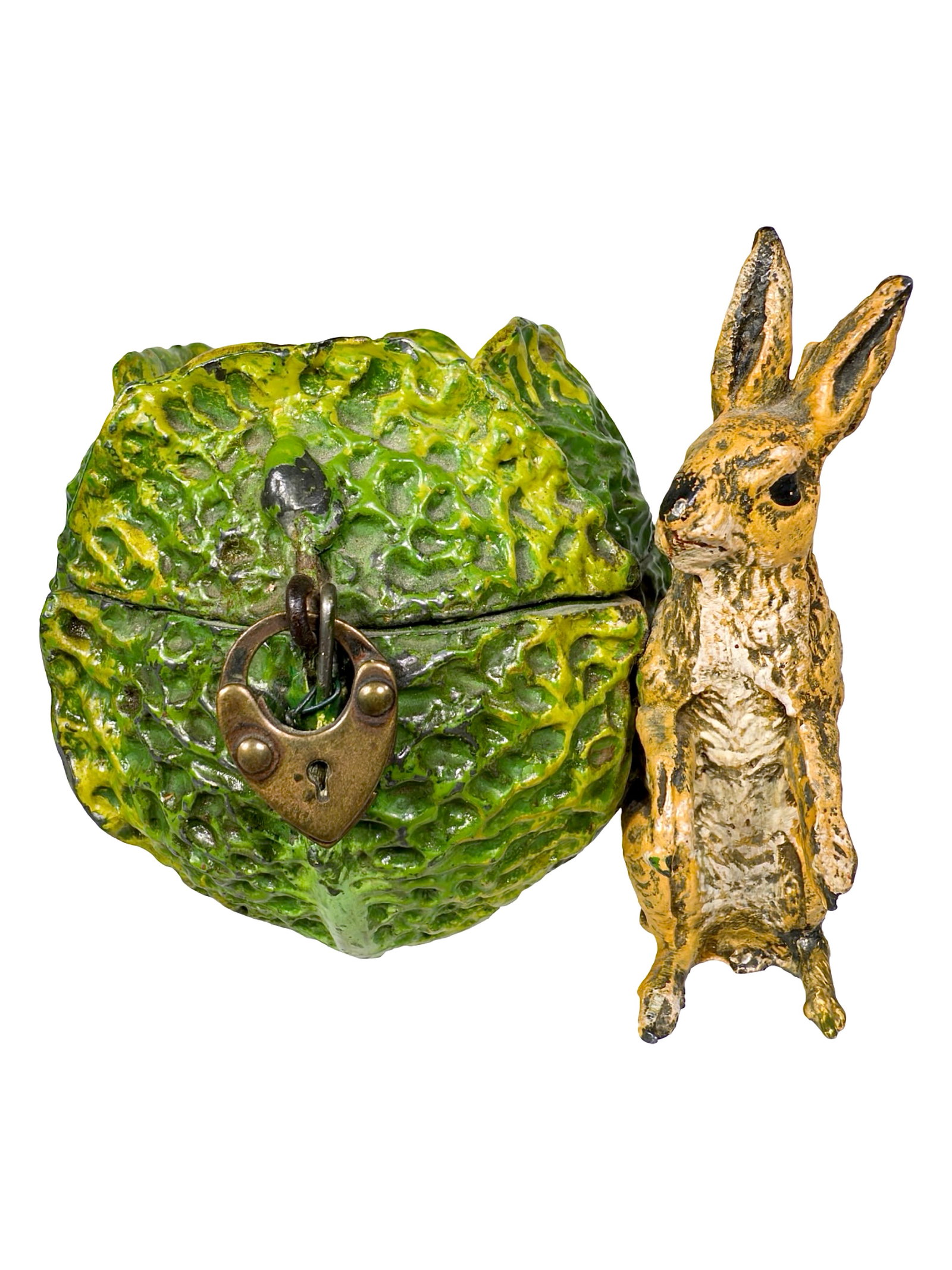 Rabbit Standing by Cabbage Spelter Bank (1 of 6)