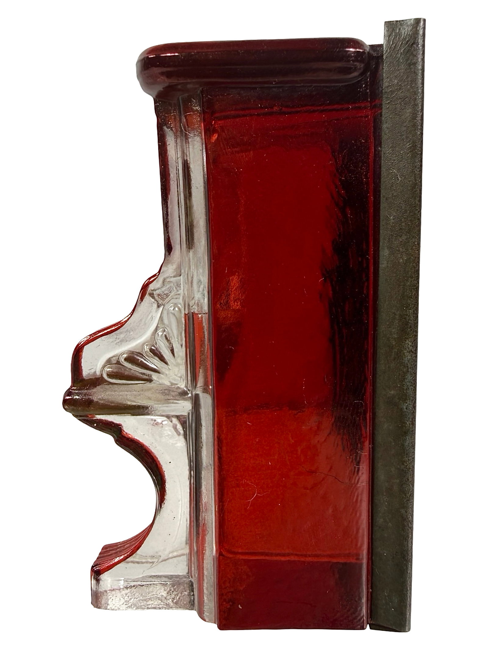 Scarce Ruby Flashed Piano Bank - 4