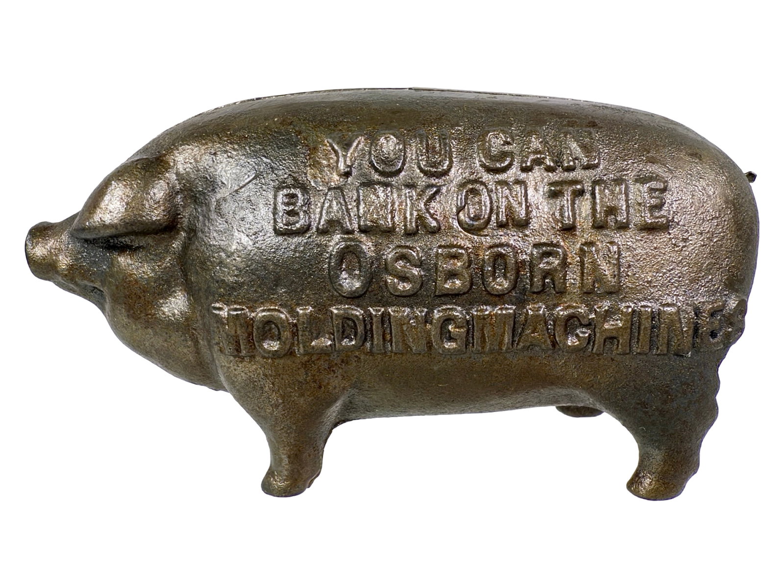 Scarce Osborn Pig Advertising Bank (1 of 6)