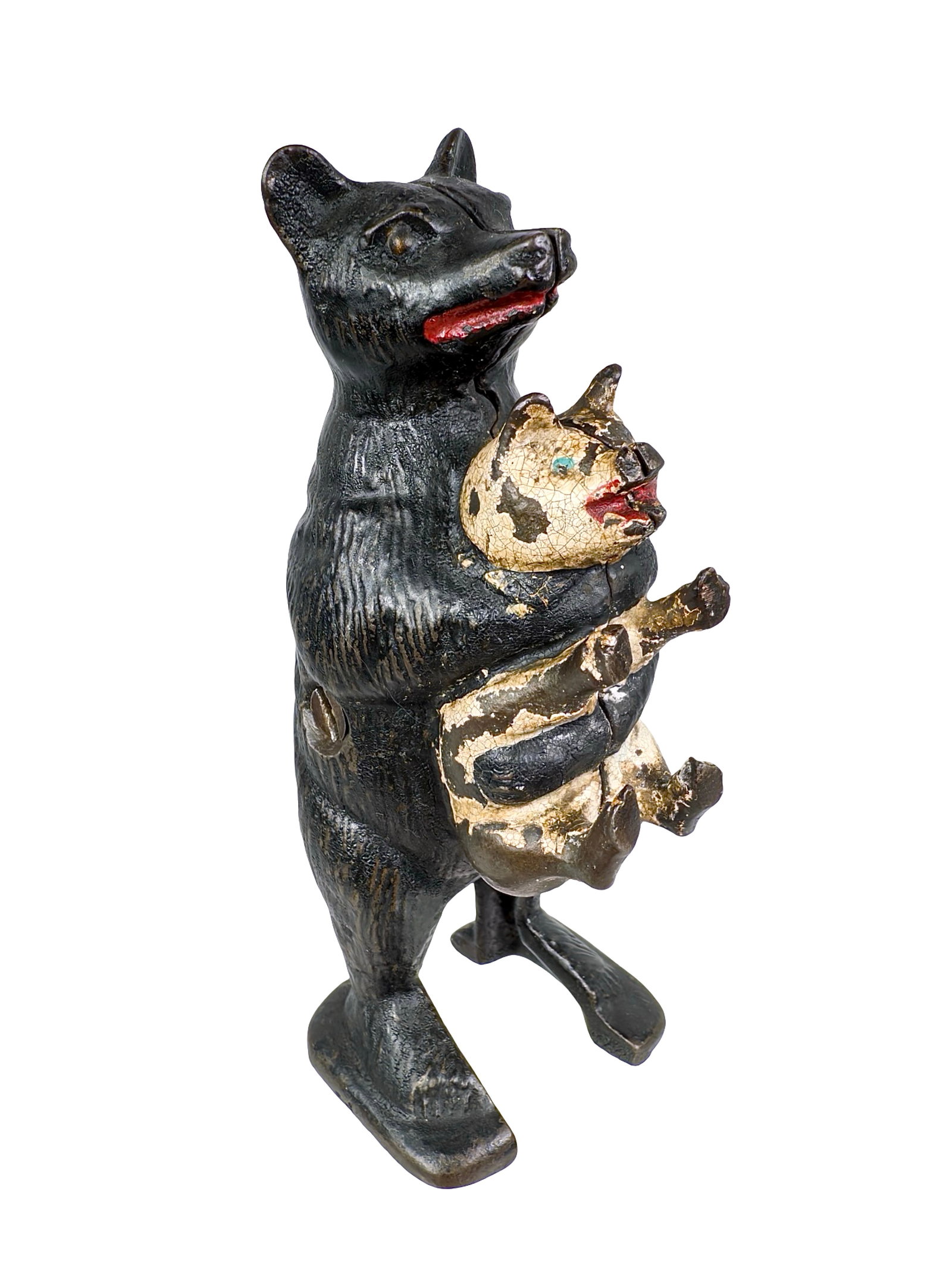 Bear Steals Pig Bank - Rare Deluxe Painted Version (1 of 6)