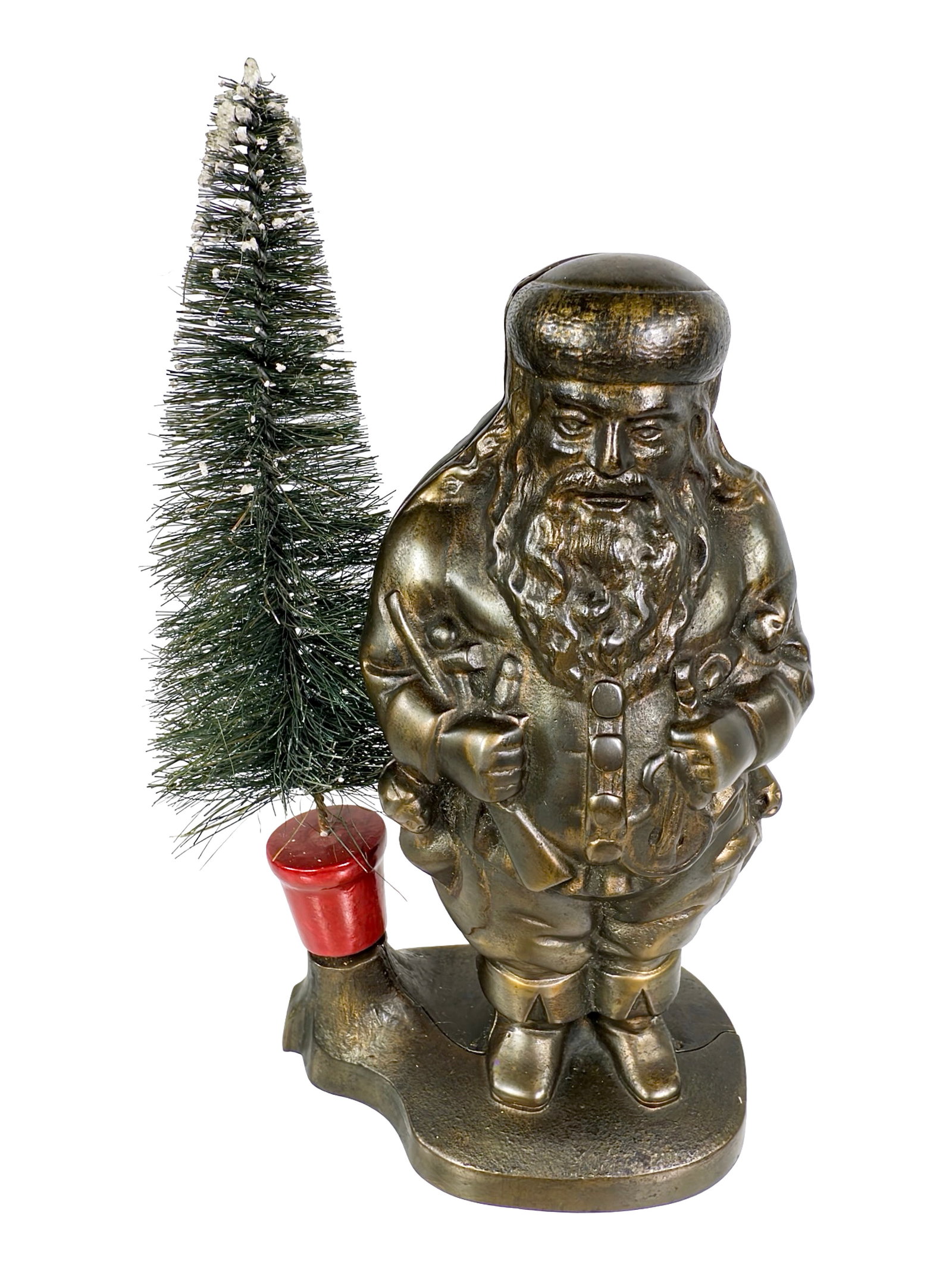 Santa Claus with Wire Tree Still Bank (1 of 5)