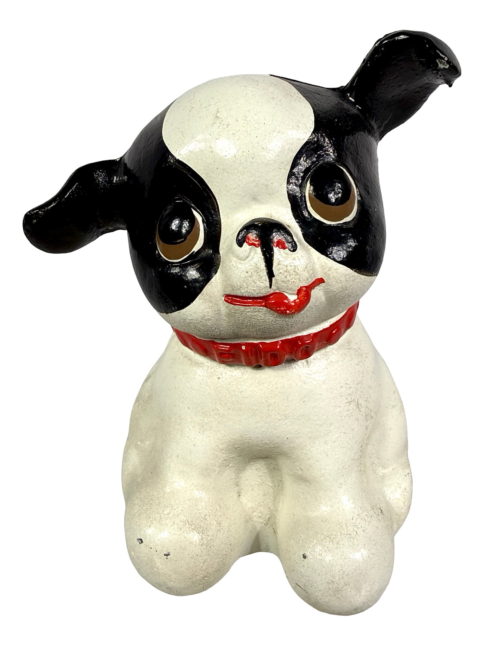 Fido Bank: By the Hubley Mfg. Company. Lancaster, Pa. - 1930's - 5" T. The Tom Kellogg Collection.