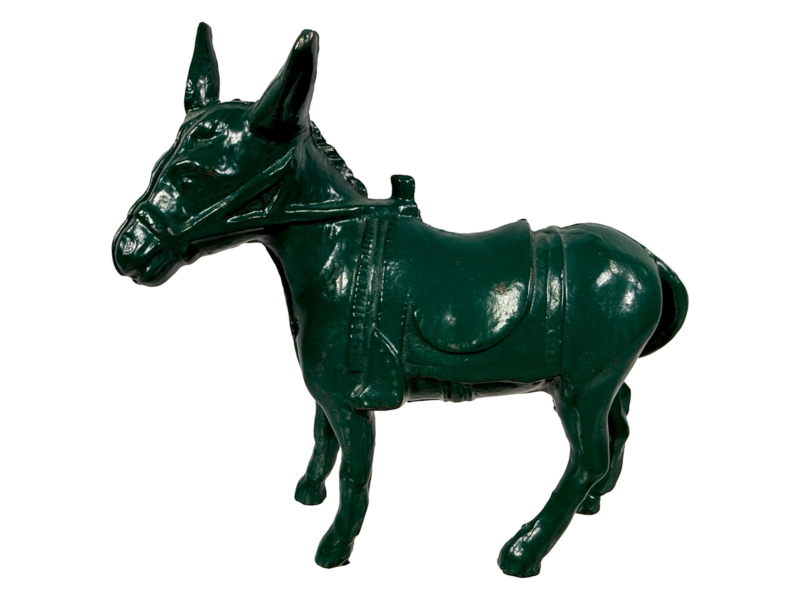 Small Green Donkey Bank (1 of 6)