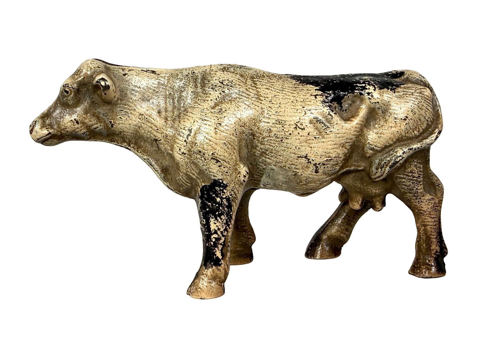 Deluxe Painted Holstein Cow - Cast Iron Bank (1 of 6)