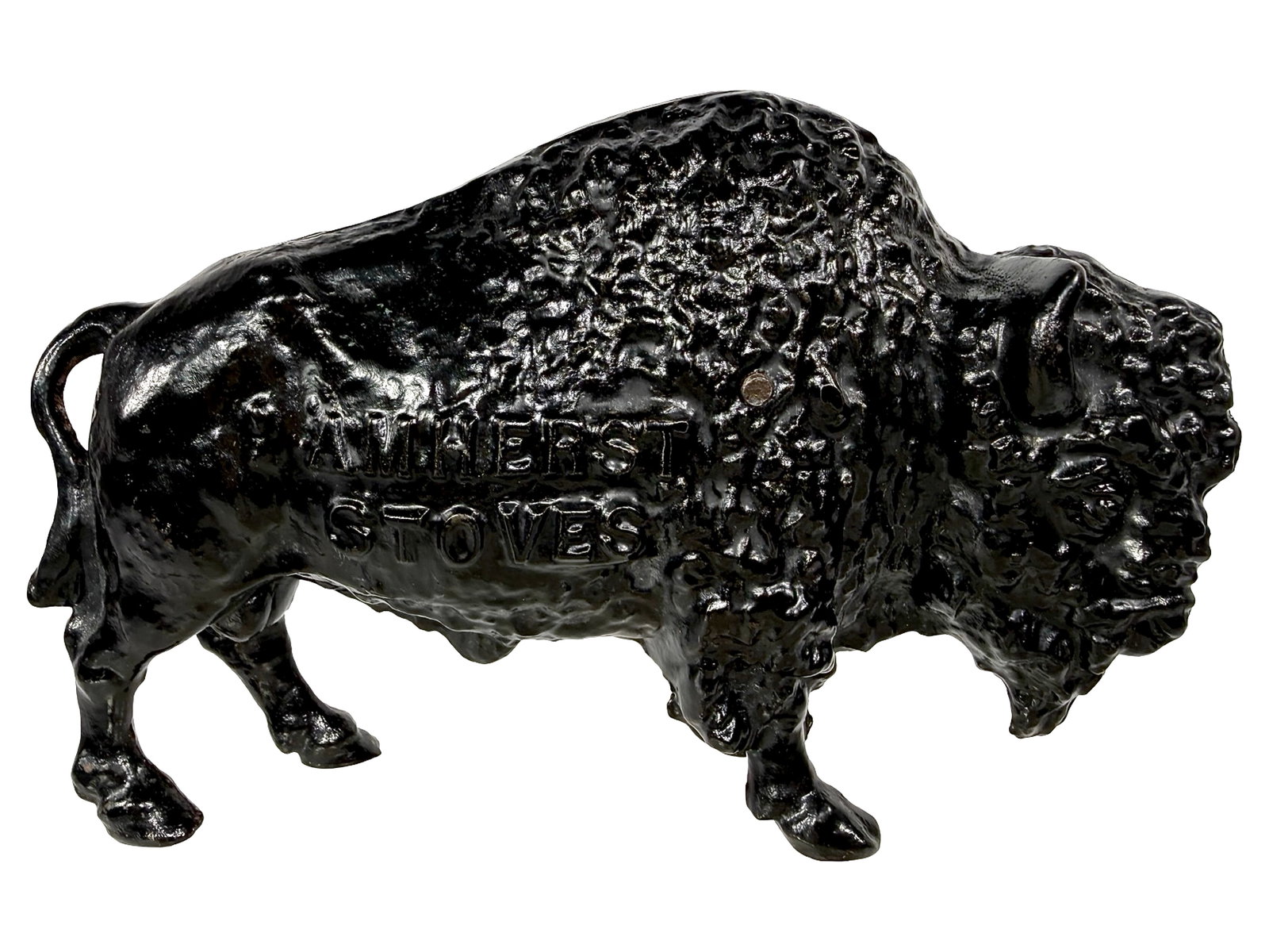 Amherst Stoves Buffalo Bank - Unusual Ebony Black Example (1 of 6)