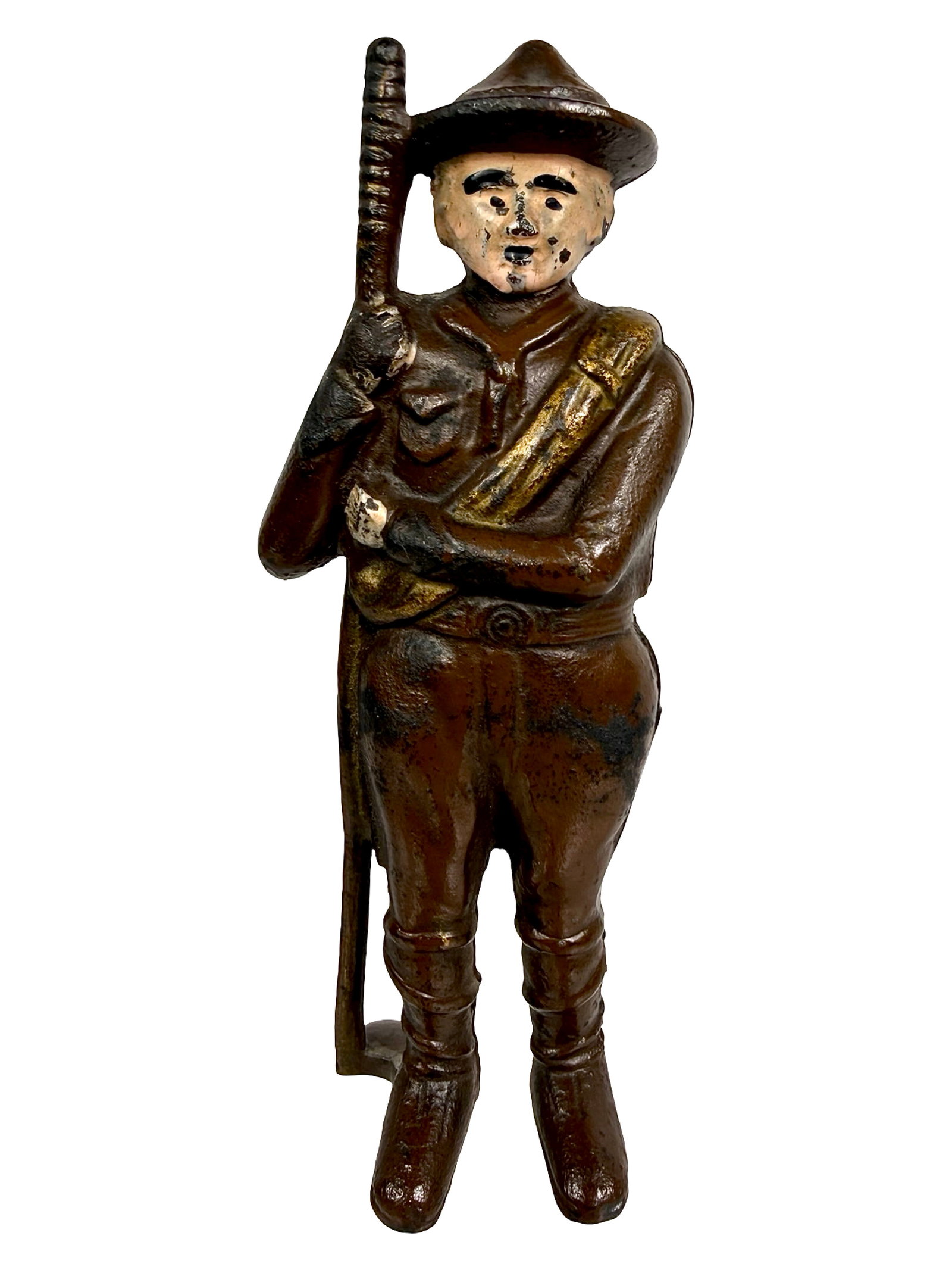 Boy Scout Bank (Soldier Boy) - Cast Iron Bank (1 of 6)