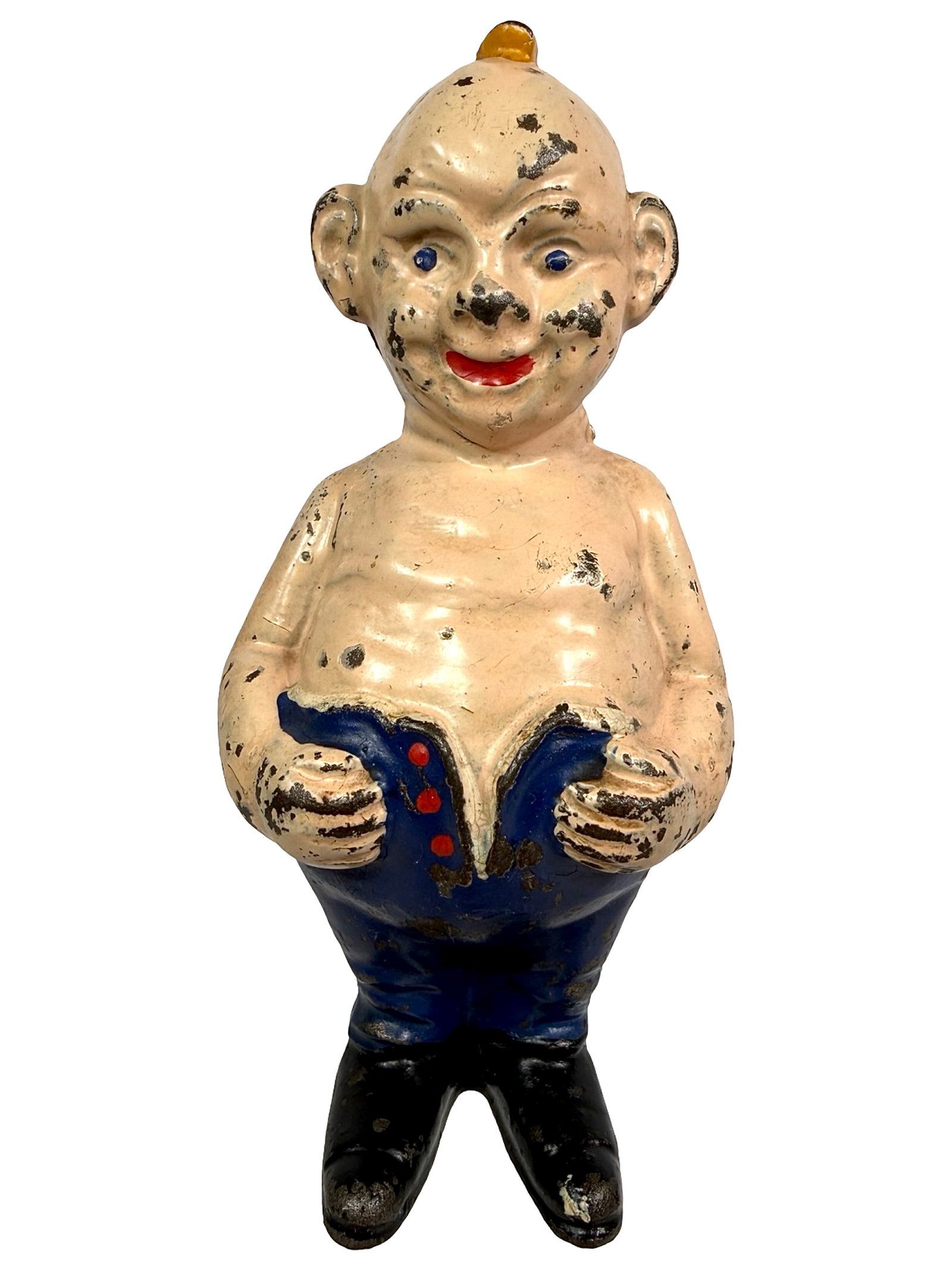 The "Cutie" Bank: By John Harper Ltd. English - 1914 - 6 3/4" T. The Tom Kellogg Collection.