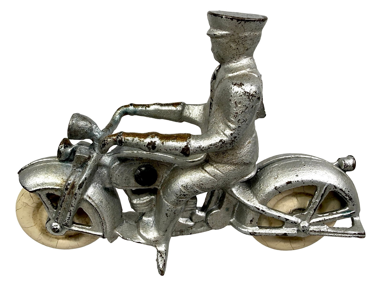 Racing Motorcycle - Cast Iron Toy (1 of 5)