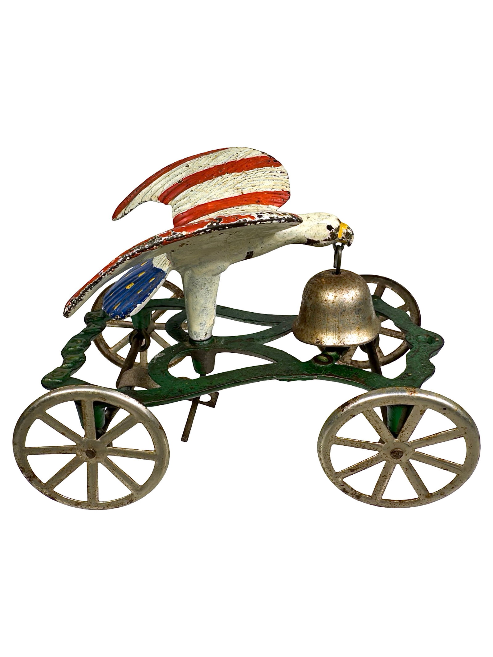 Eagle Bell Ringer - Cast Iron Toy (1 of 5)