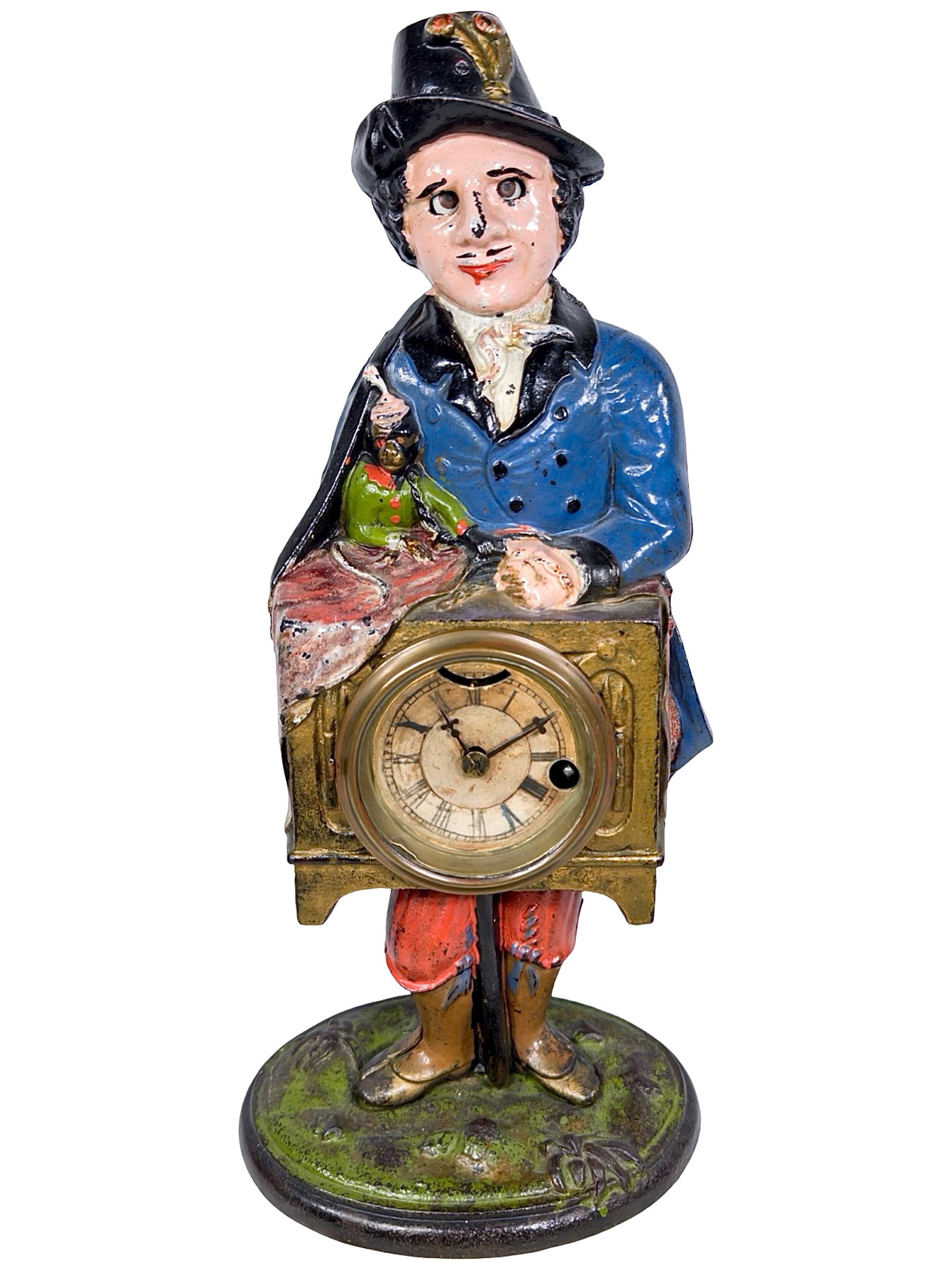 Organ Grinder & Monkey Blinking Eye Clock (1 of 7)