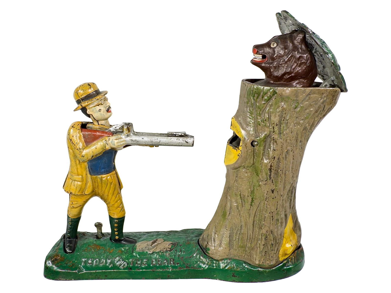Teddy and the Bear - Mechanical Bank (1 of 11)