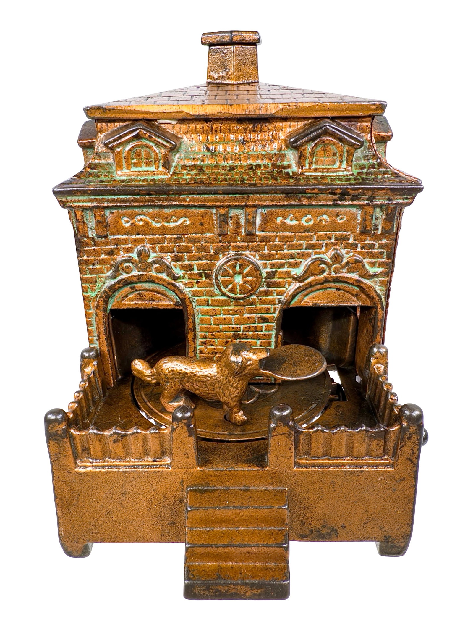 Dog on Turntable - Mechanical Bank (1 of 6)
