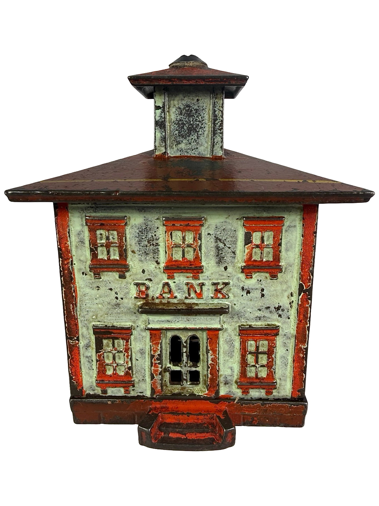 Large Pale Green Cupola Bank (1 of 6)