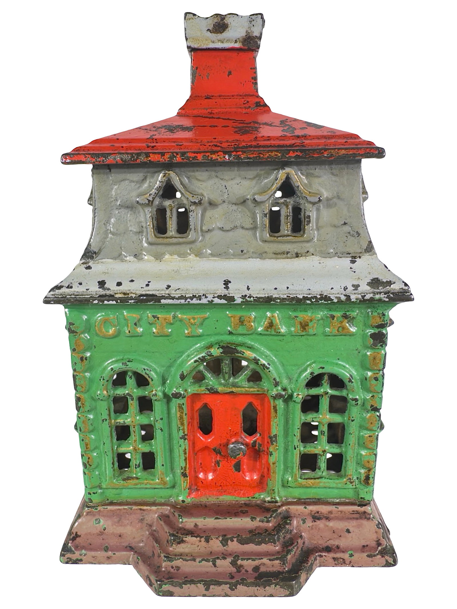 Large City Bank with Chimney (1 of 6)